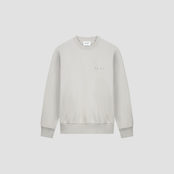 WMN Face Chainstitch Crewneck - Cement