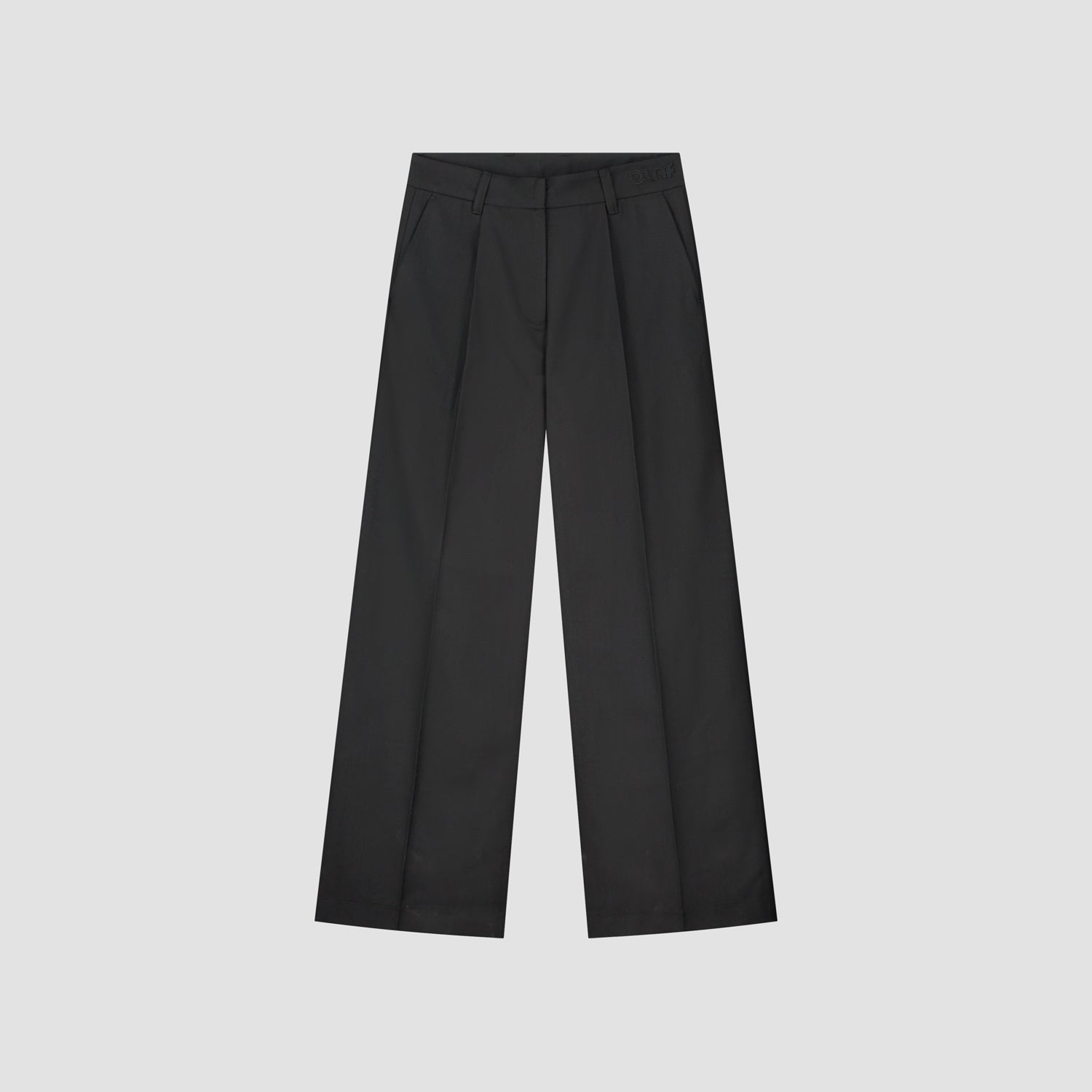 WMN Tailored Wide Leg Pant - Black