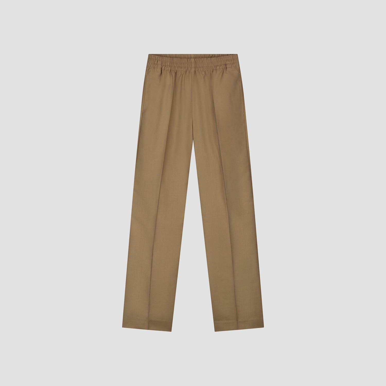 WMN Elasticated Pants - Light Brown