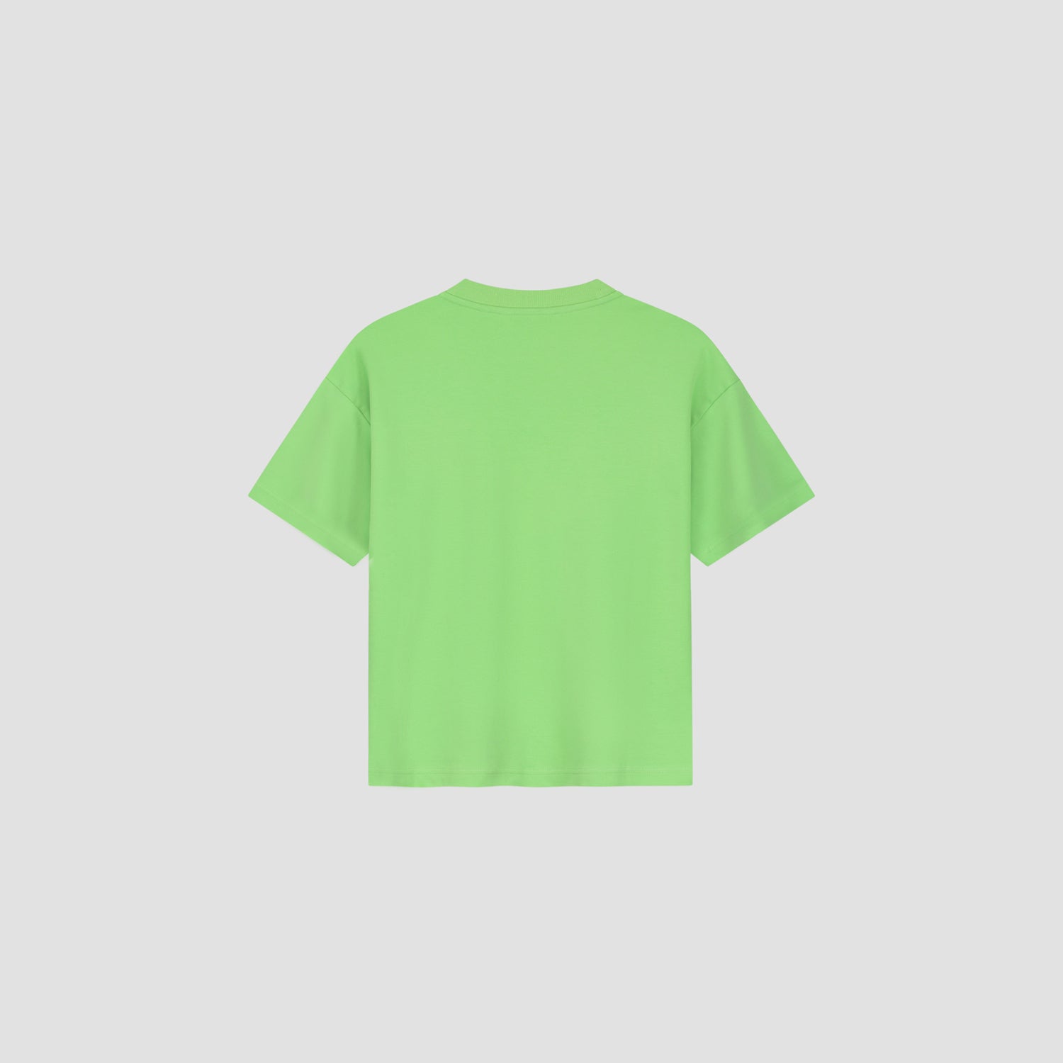 WMN Interlock Boxy Friends Tee - Meadow Green