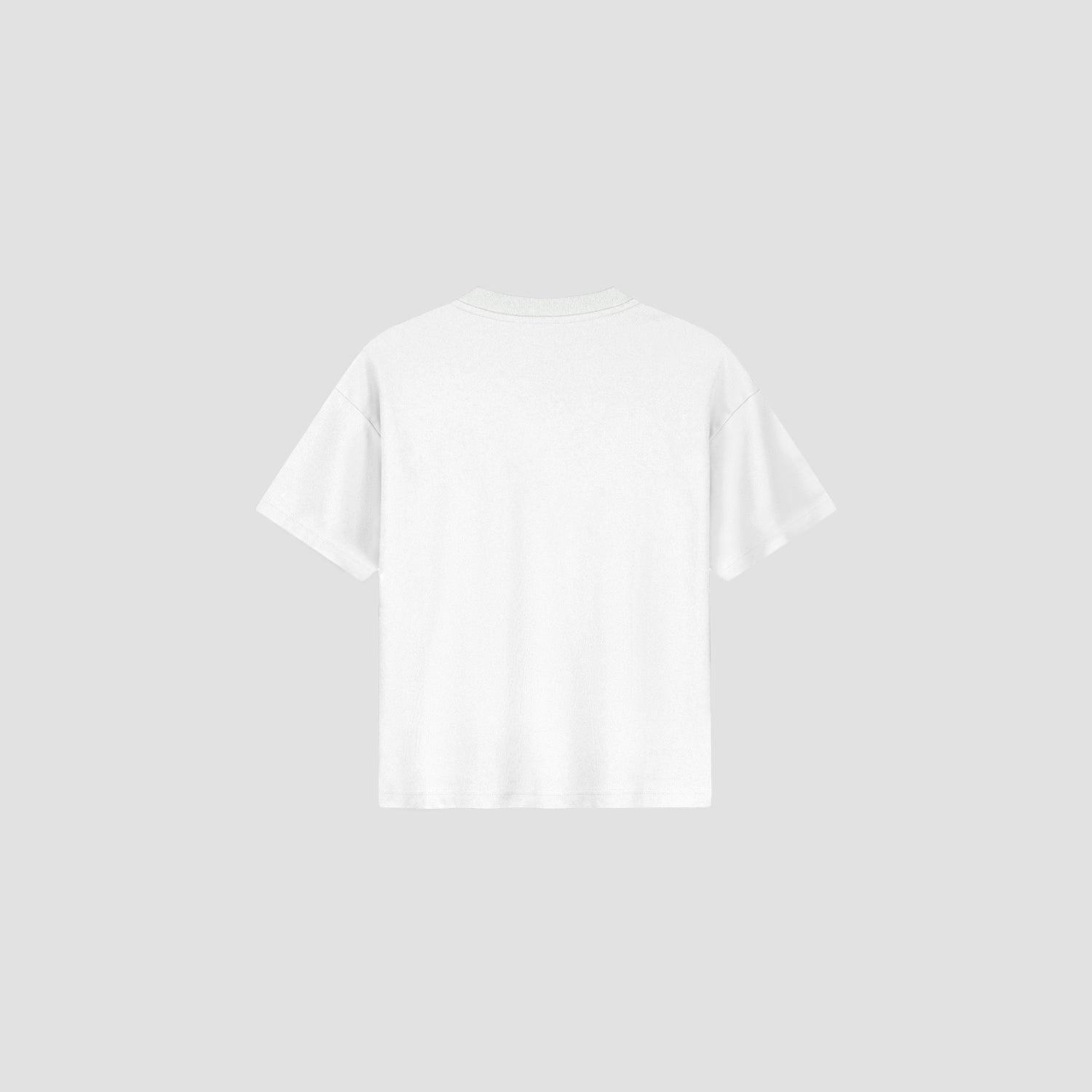 WMN Interlock Boxy Friends Tee - White