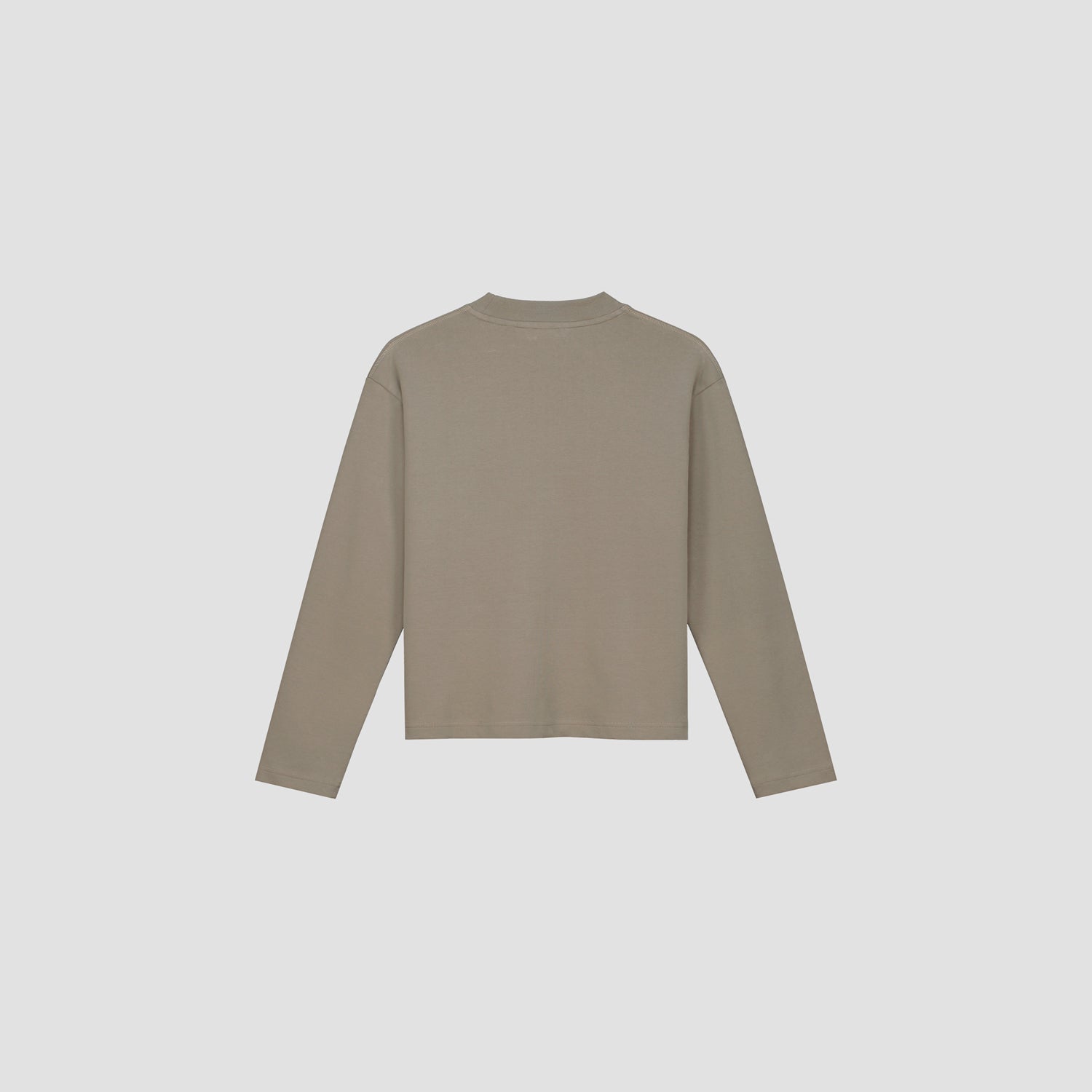 Interlock Logo LS Tee - Cedar Brown