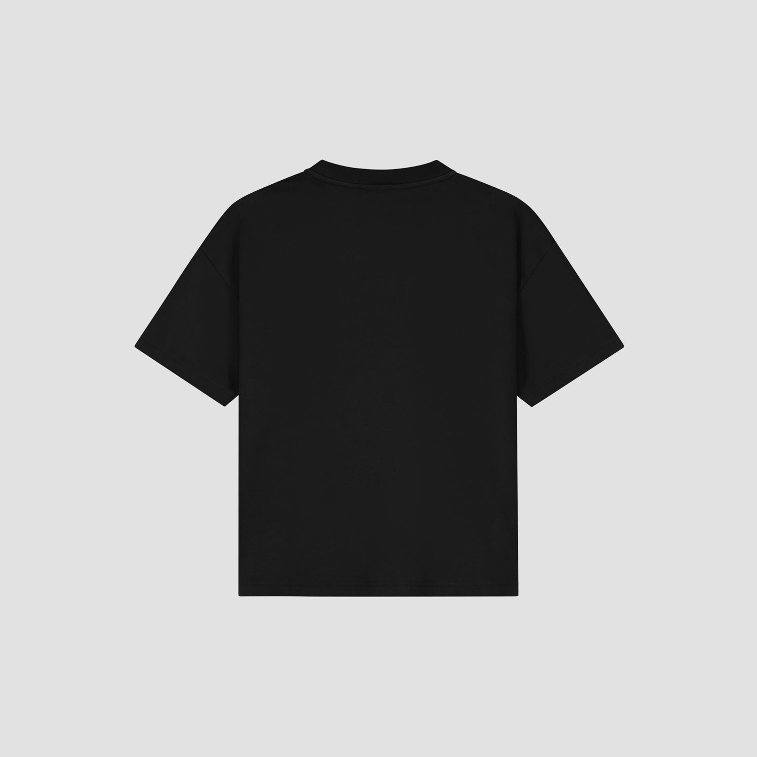 Interlock Boxy Tee - Black