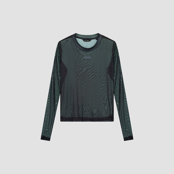 Mesh LS Top - Black