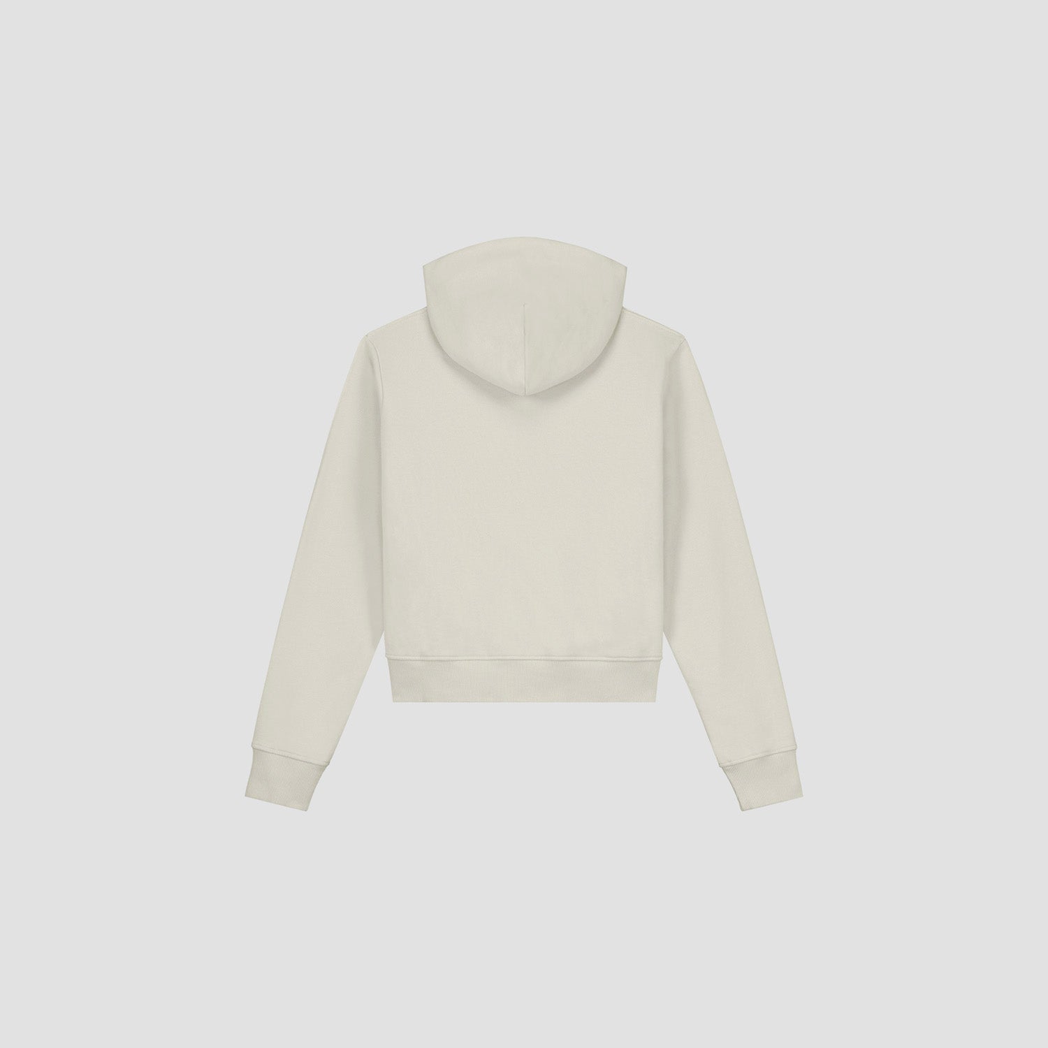 Scribble Zip Hoodie - Cement