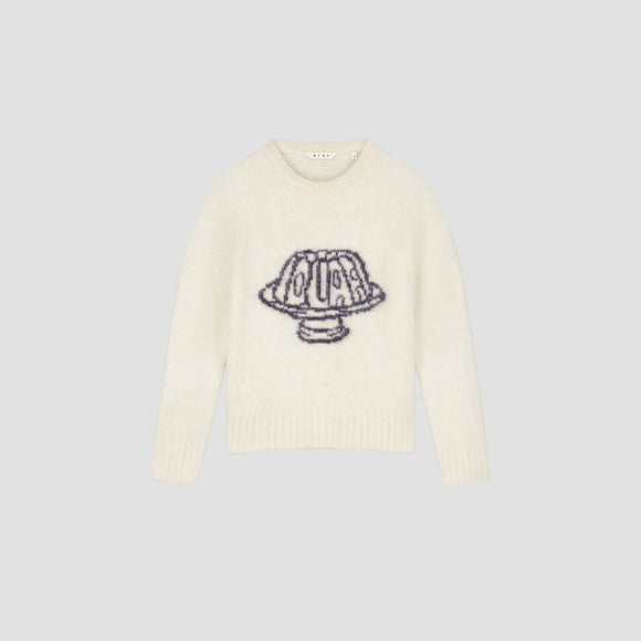 Jelly Crewneck Knit - Light Cream