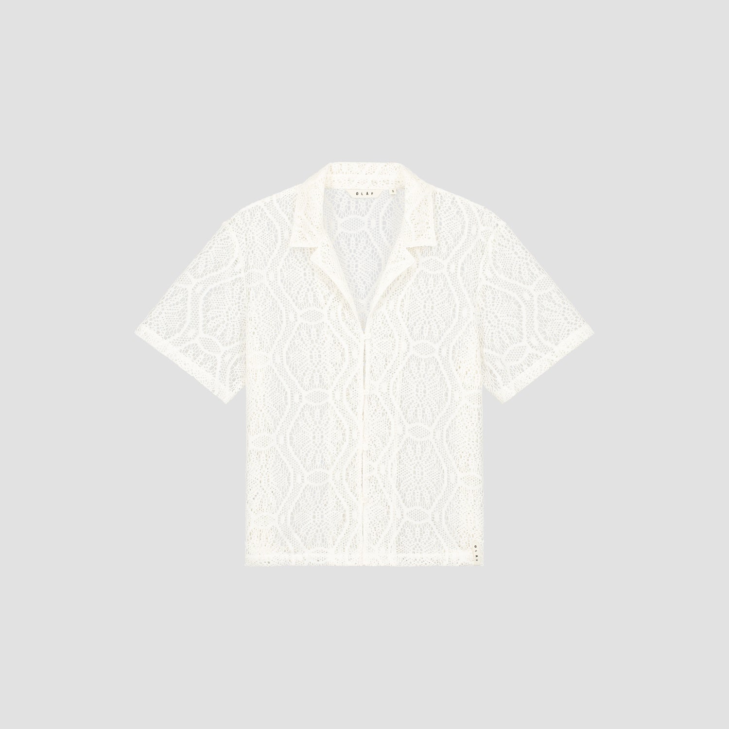 Lace Camp Shirt SS