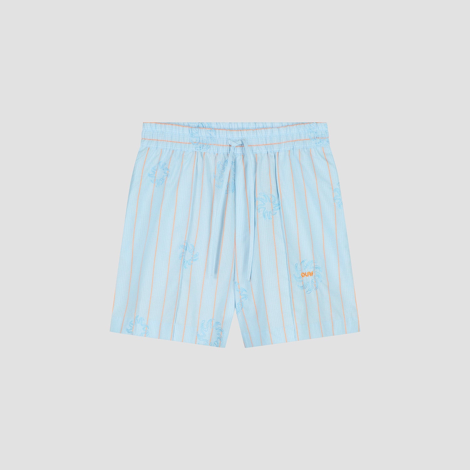 Stripe Embro Sun Shorts