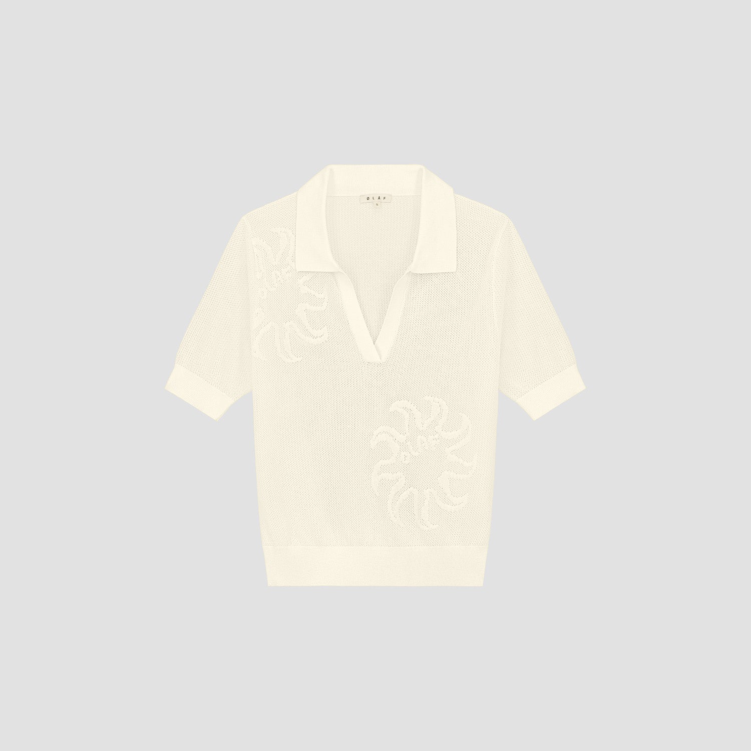 Sun Knitted Polo Top