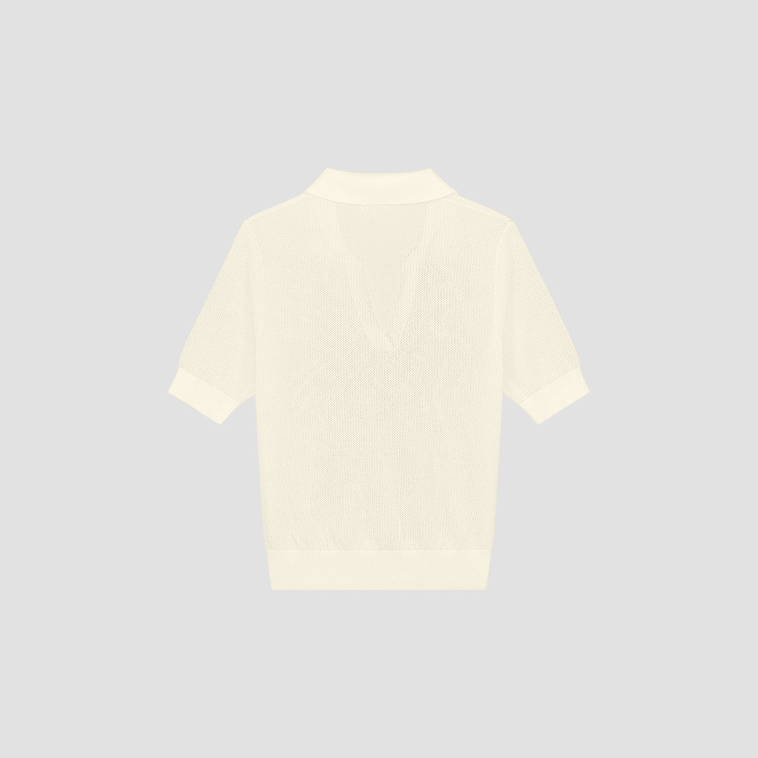 Sun Knitted Polo Top