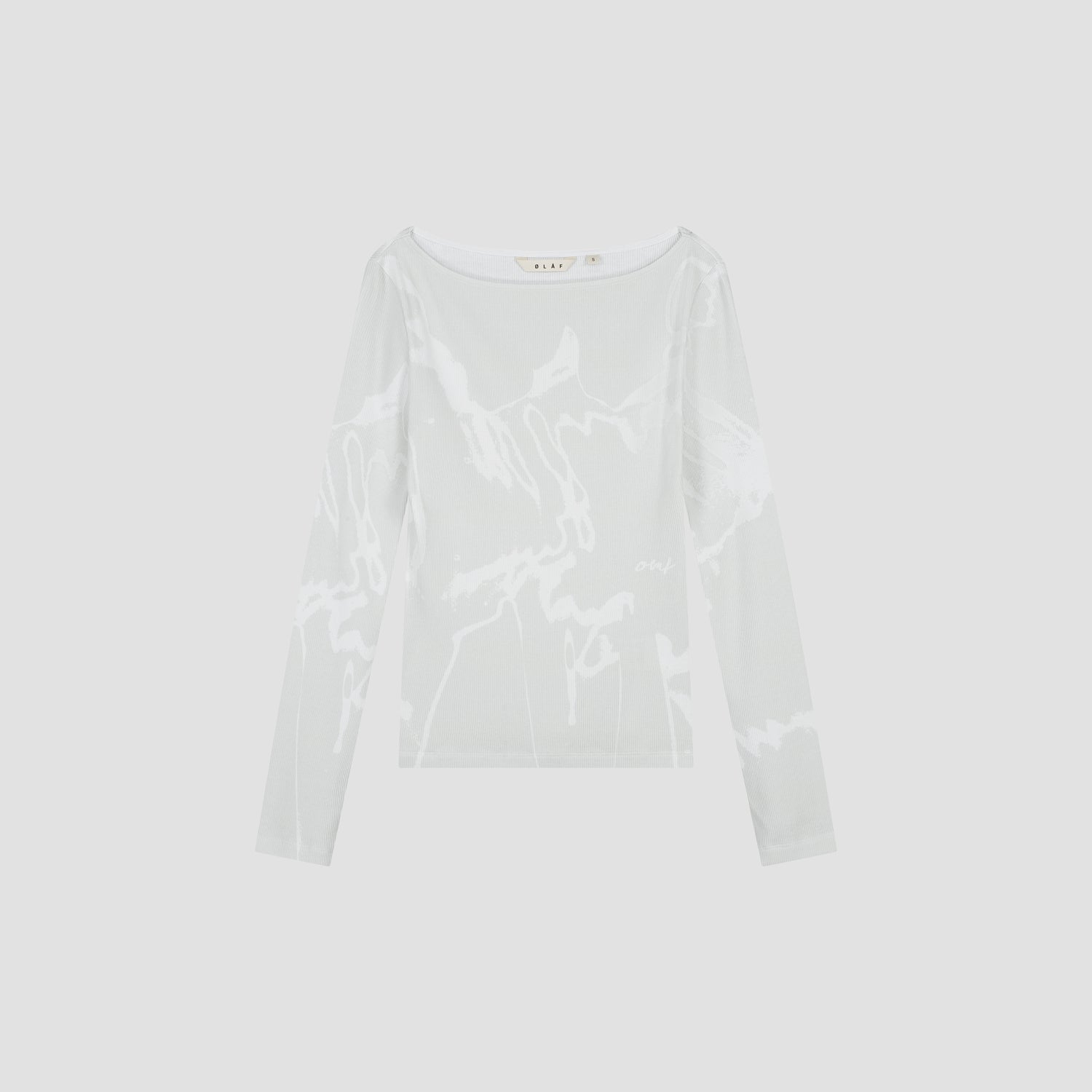AOP Boat Neck Top