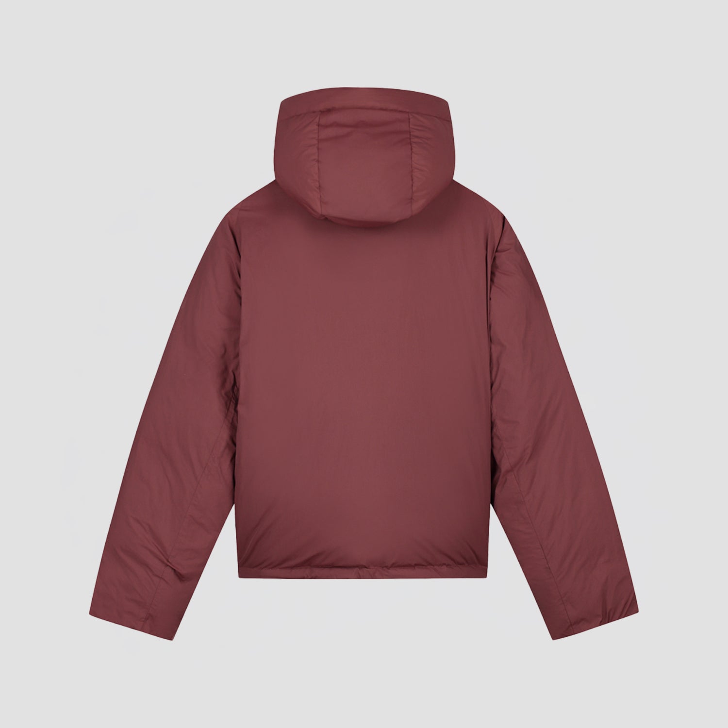 Hooded Puffer Jacket - Rum Raisin