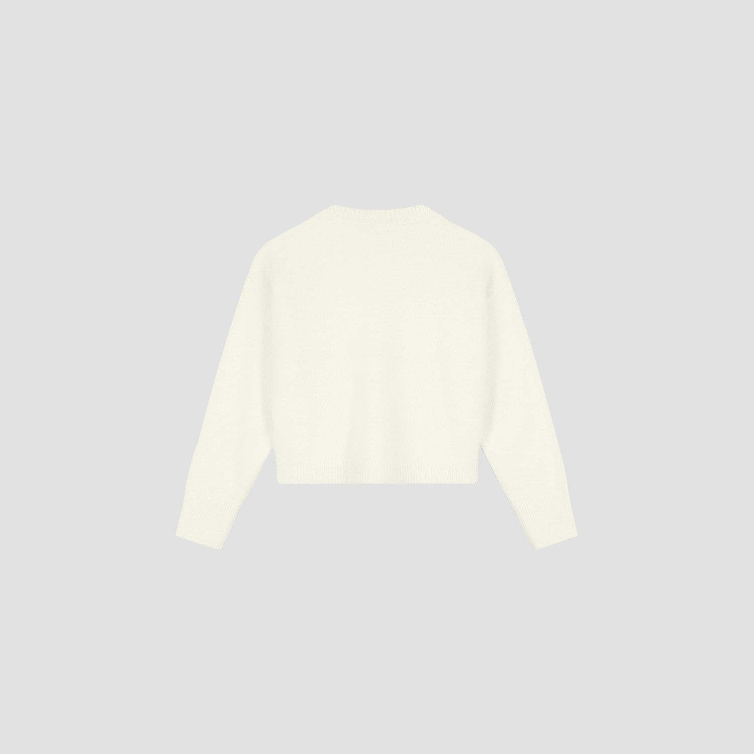 Fluffy Script Logo Knit