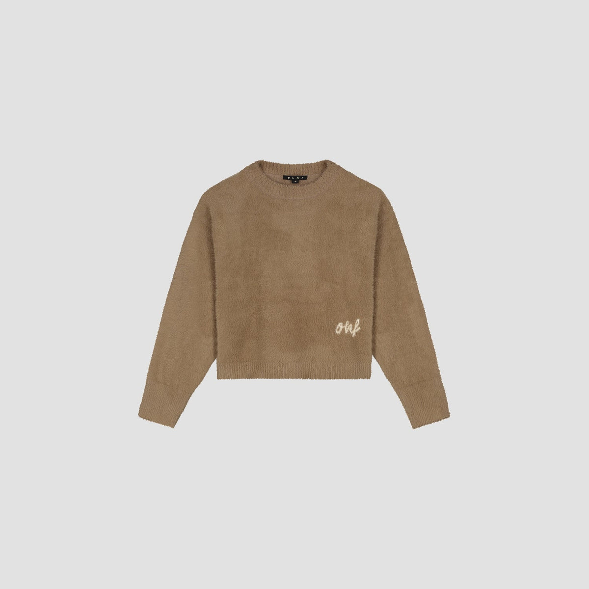 FLUFFY SCRIPT LOGO KNIT | STARFISH