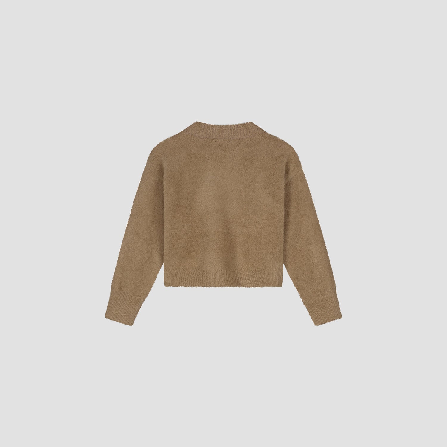 Fluffy Script Logo Knit