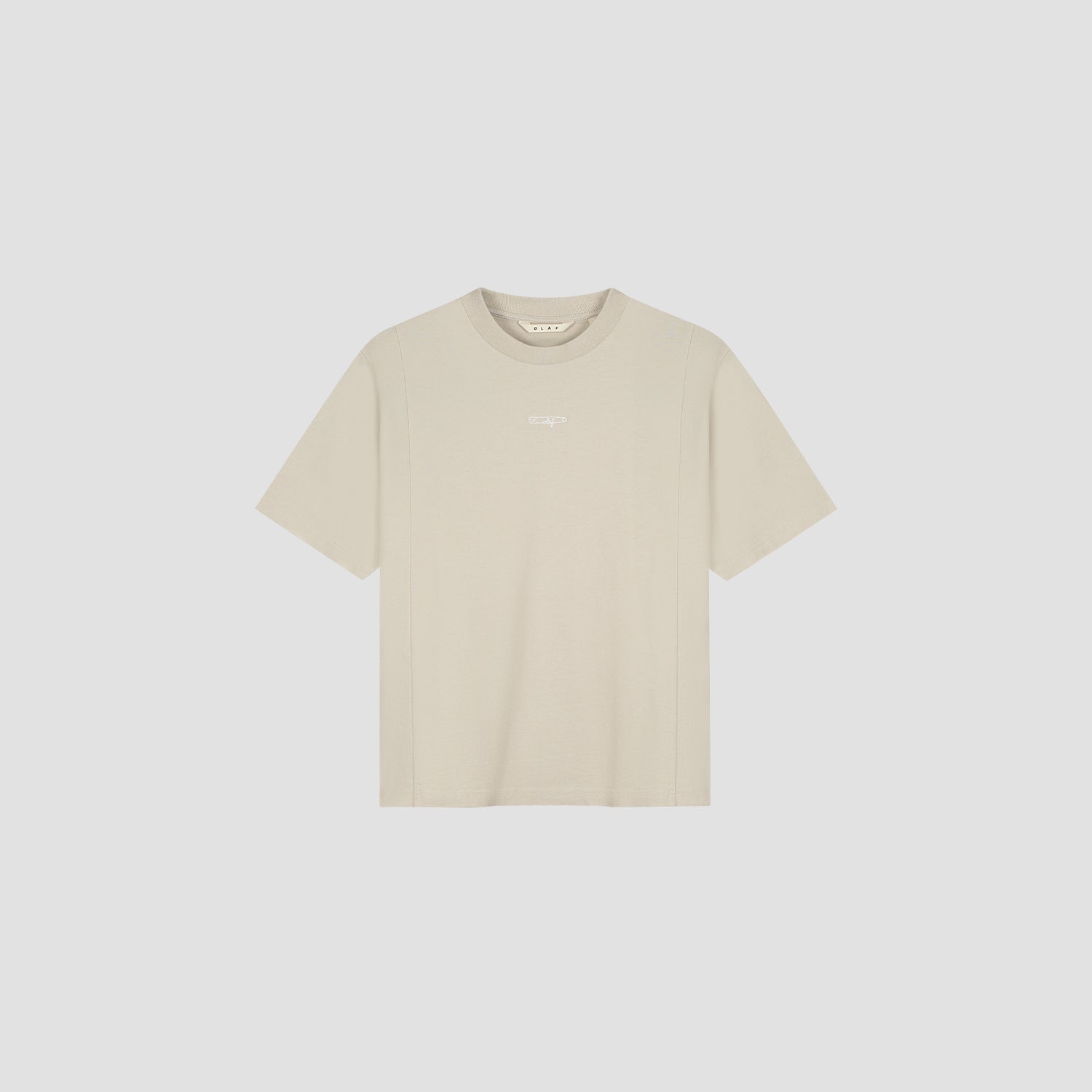 Pin Oversized Tee - Cement