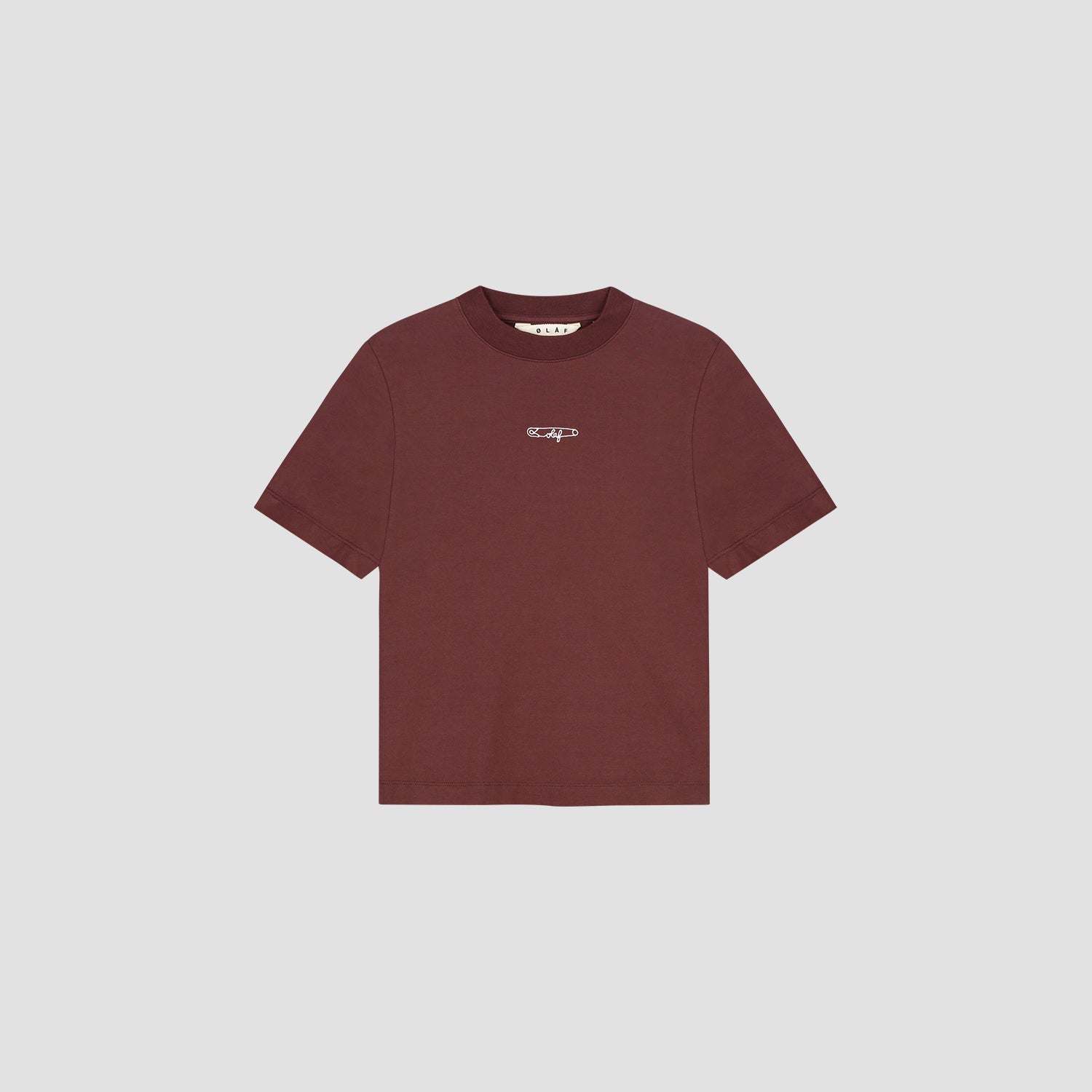 Pin Baby Tee - Rum Raisin