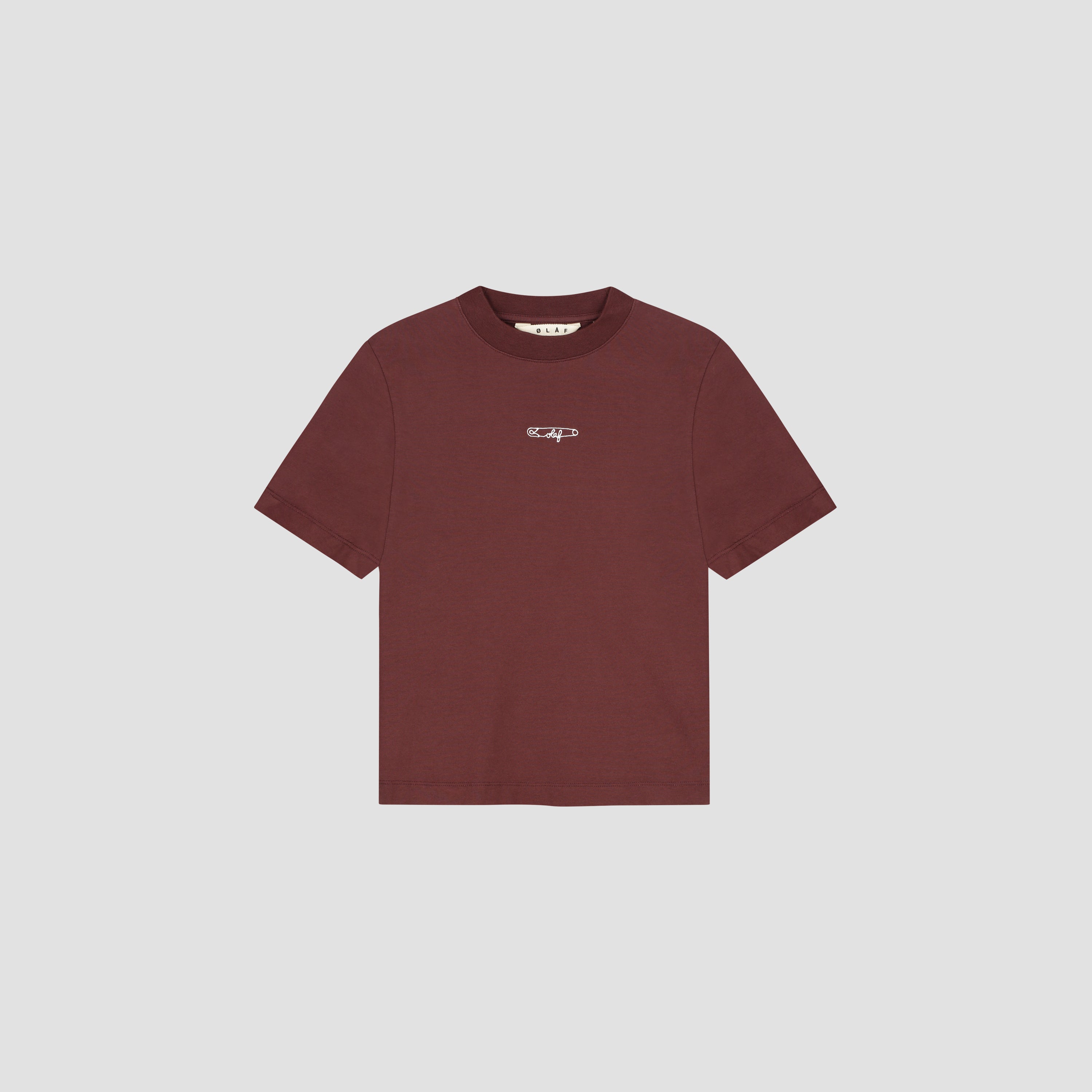 Pin Baby Tee - Rum Raisin