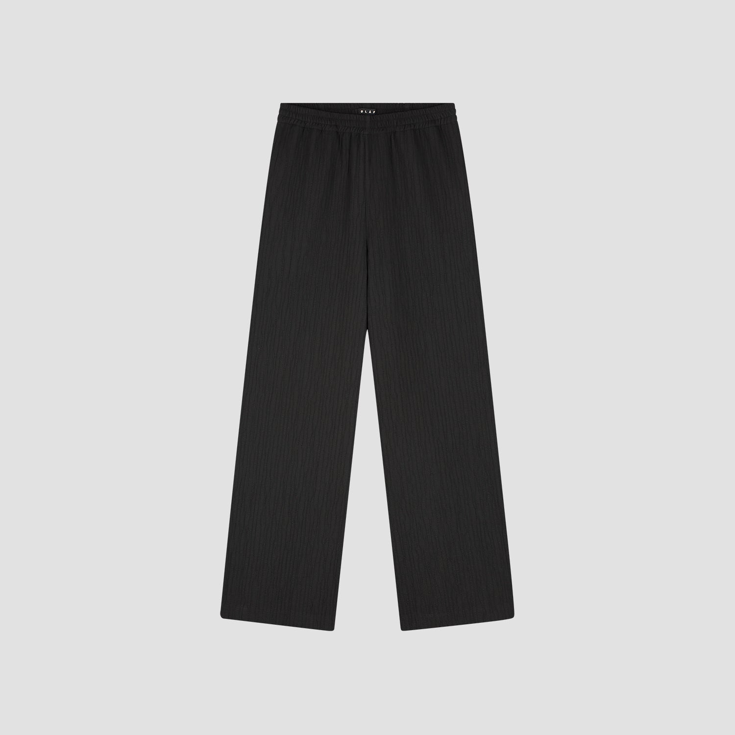 Textured Drapey Pant - Black