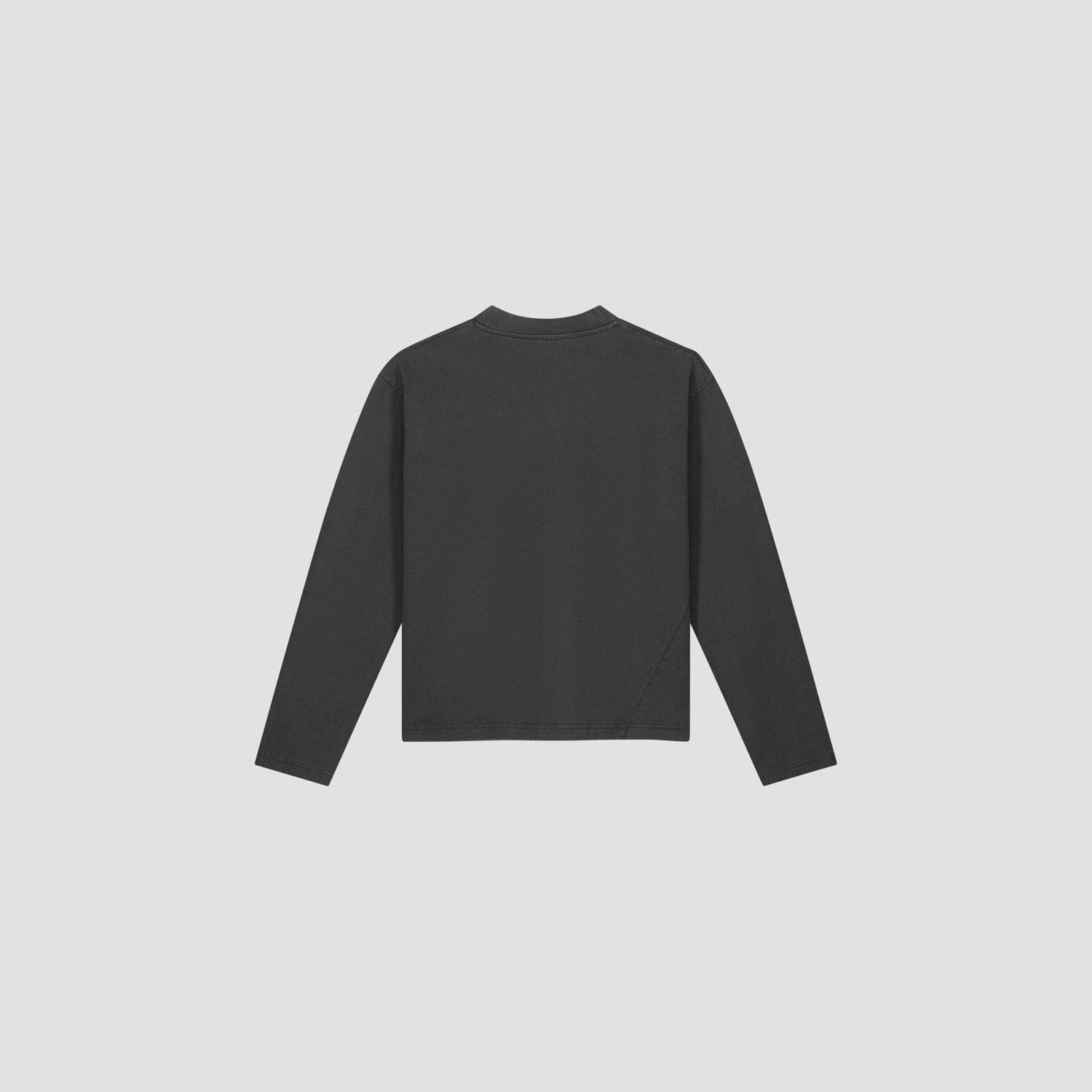 Monogram Washed Tee - Charcoal