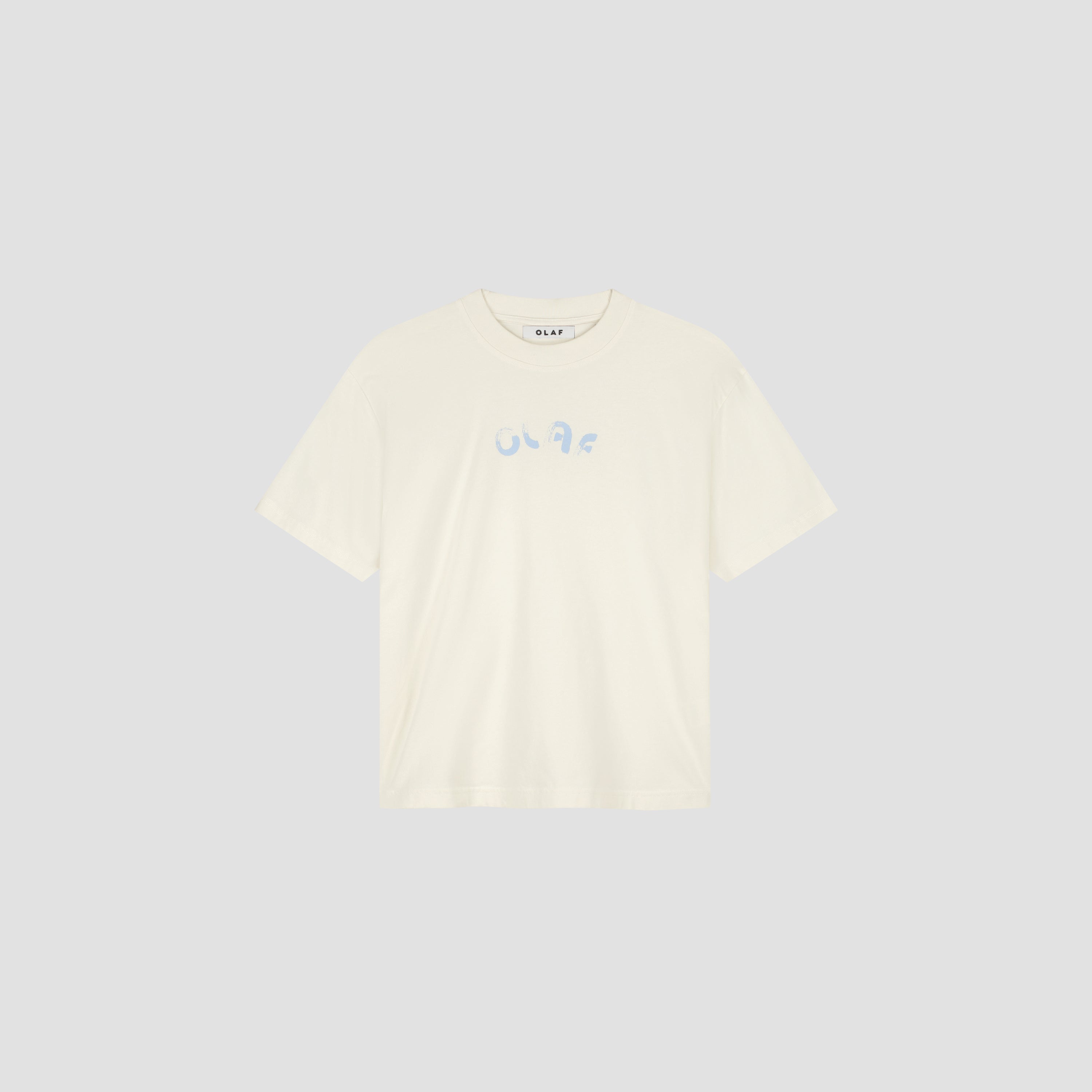 Brushstroke Olaf Regular Tee - Off-White