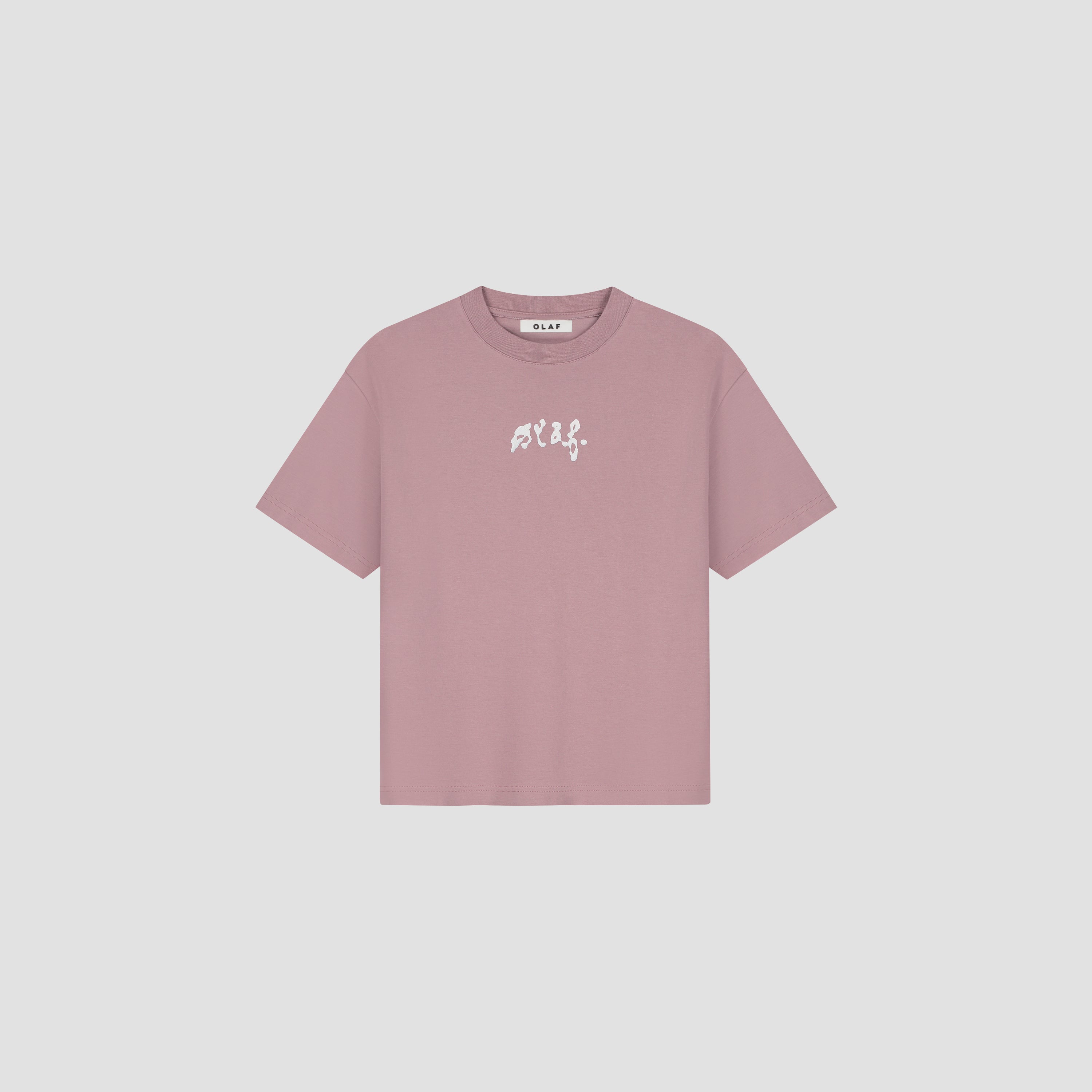 Painted Olaf Tee - Twilight Mauve