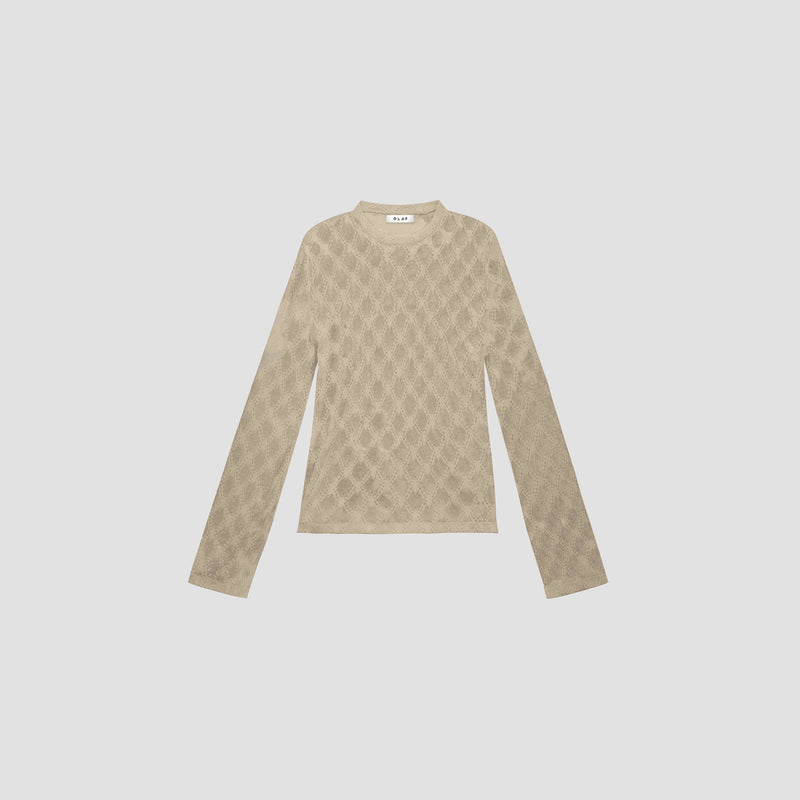 Wide Sleeve Sheer Top - Treehouse