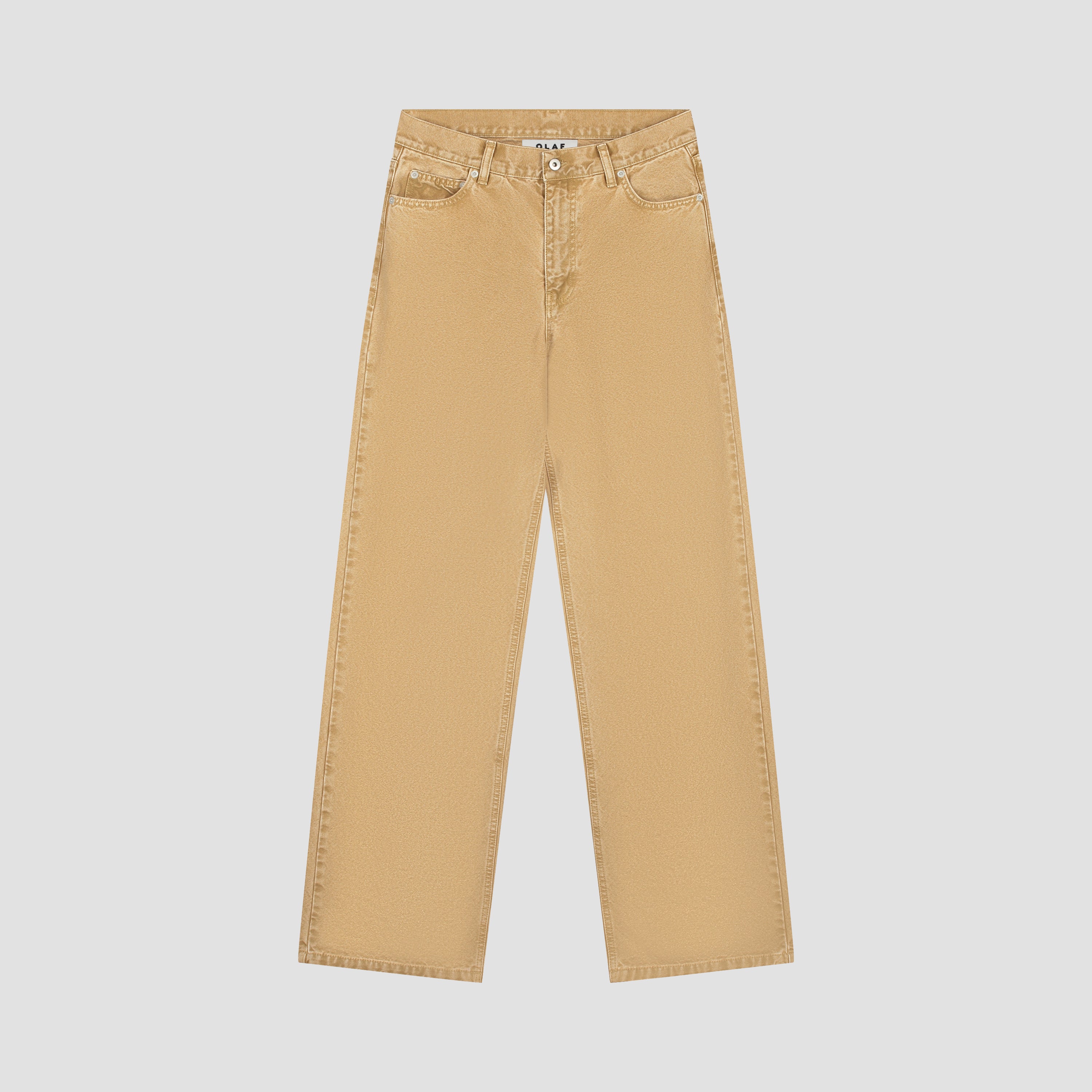 Monogram Washed Canvas Pant - Medal Bronze