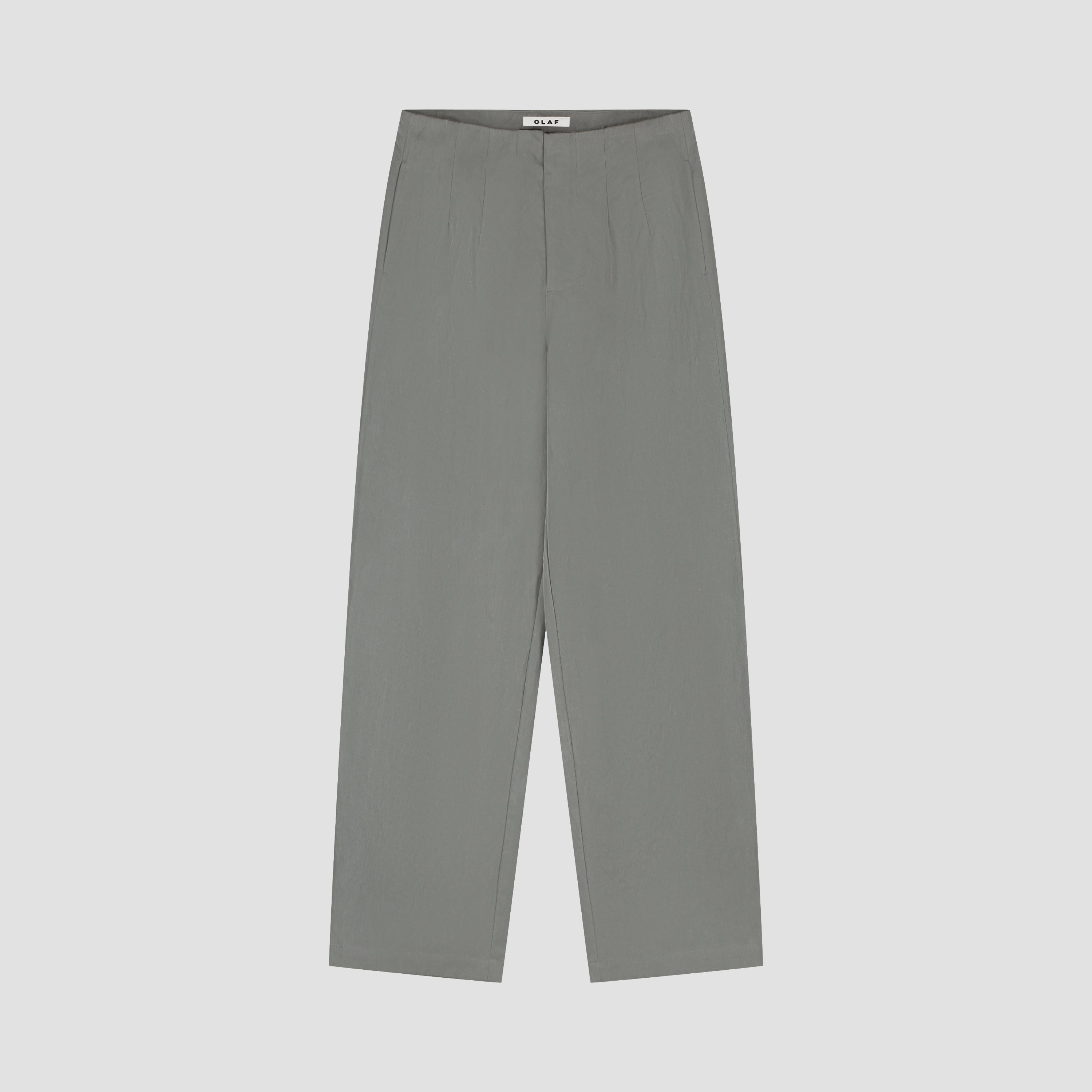 Crinkled Barrel Leg Pant - Tradewinds