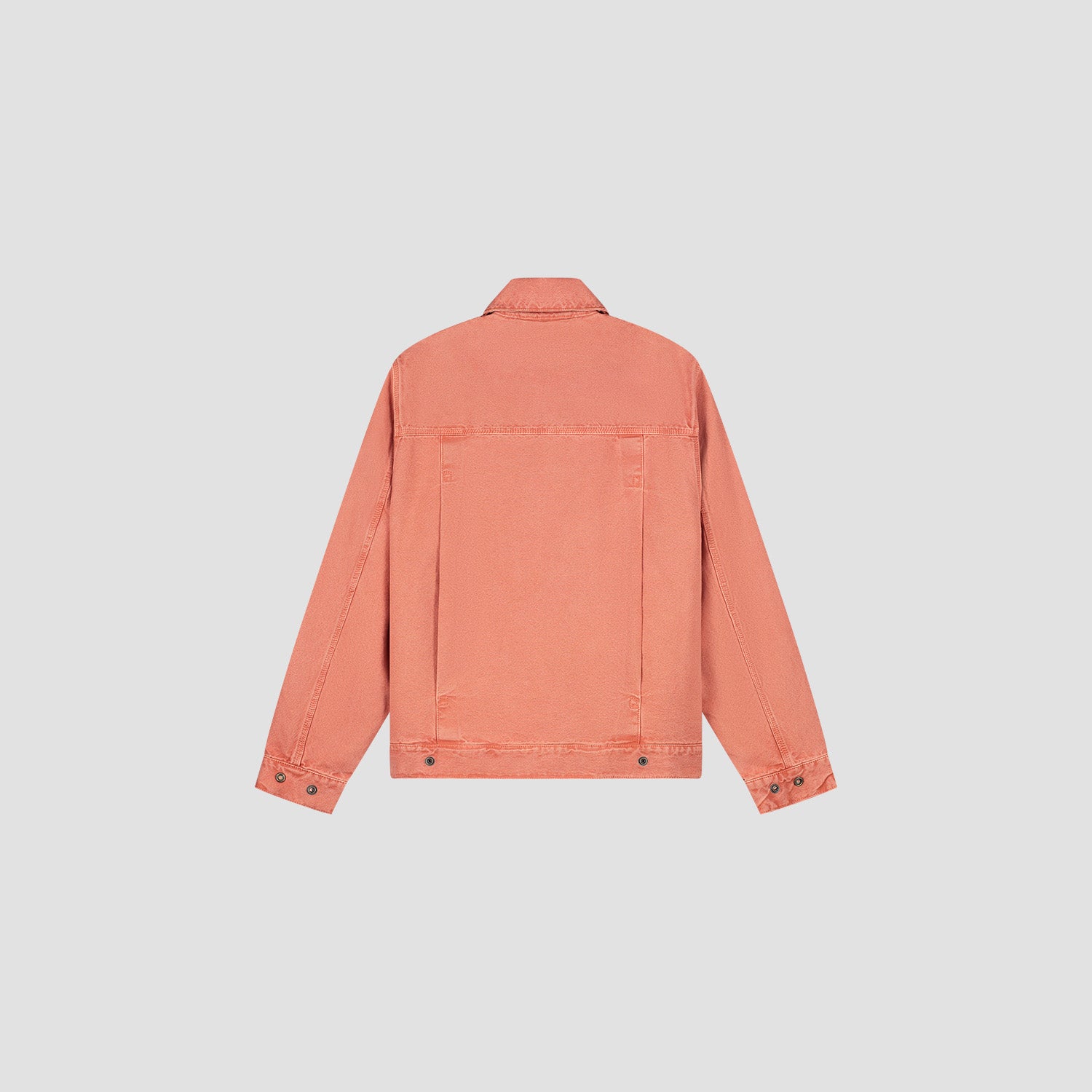 Washed Canvas Jacket - Burnt Coral