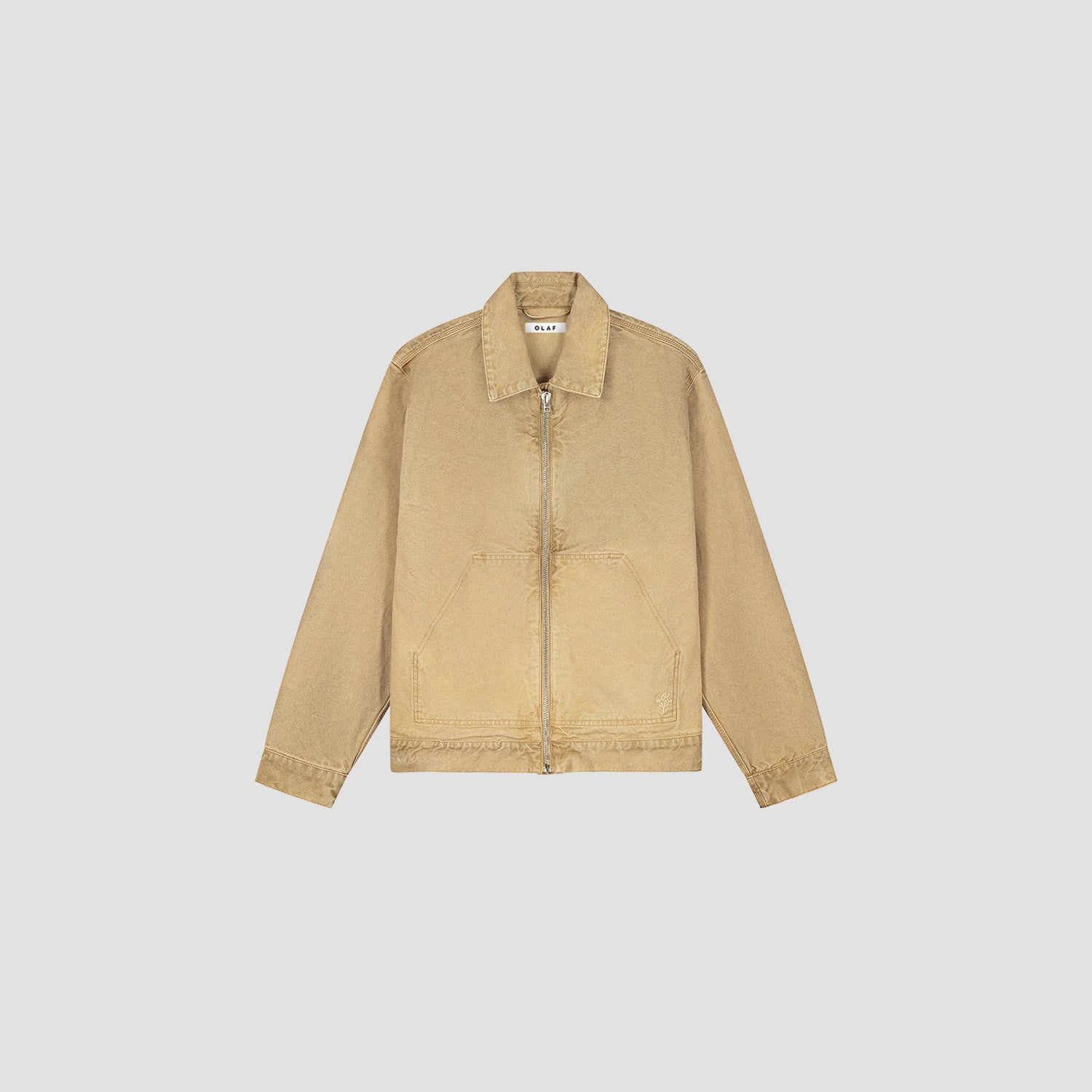 Washed Canvas Jacket - Medal Bronze