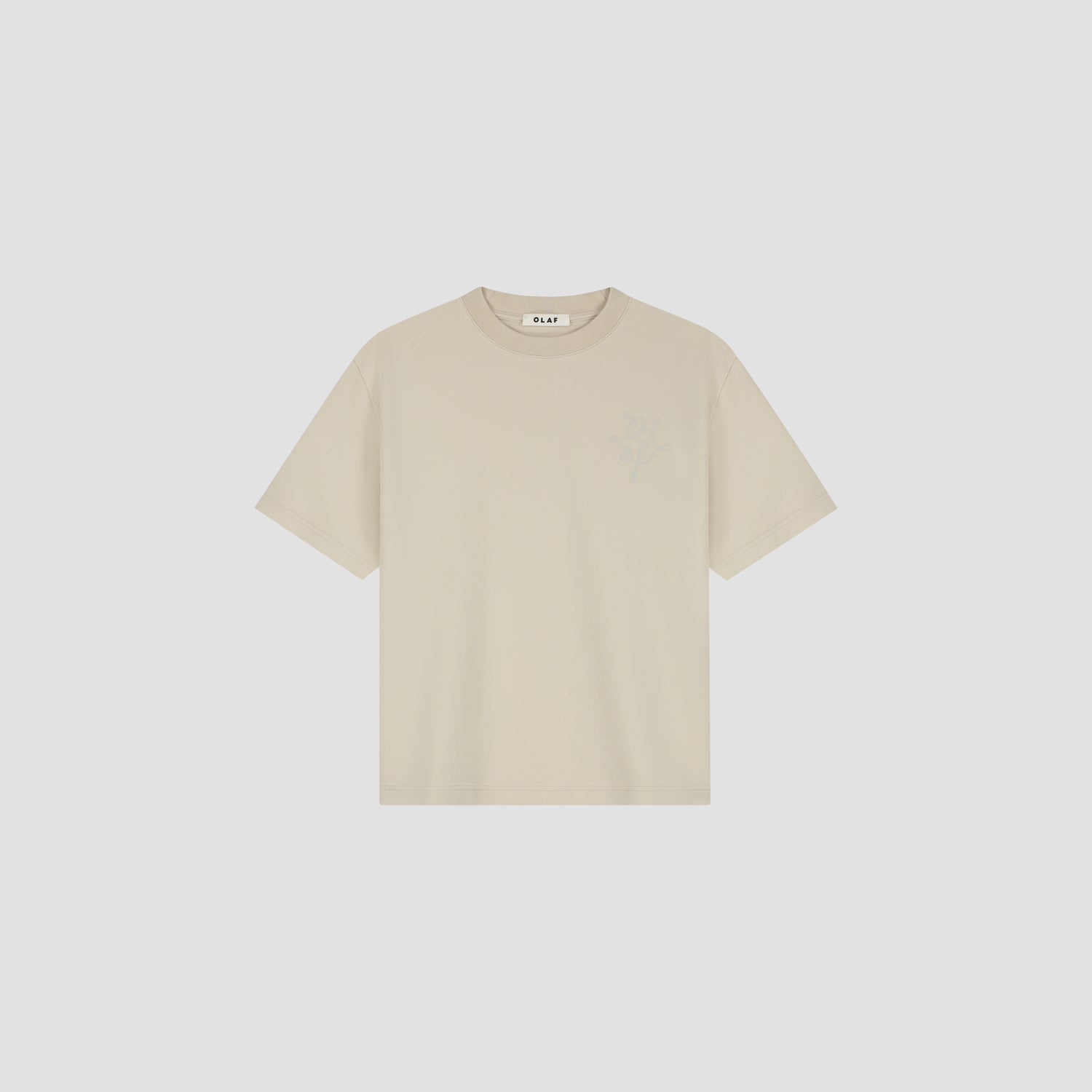 Lasso Monogram Oversized Tee - Ancient Scroll