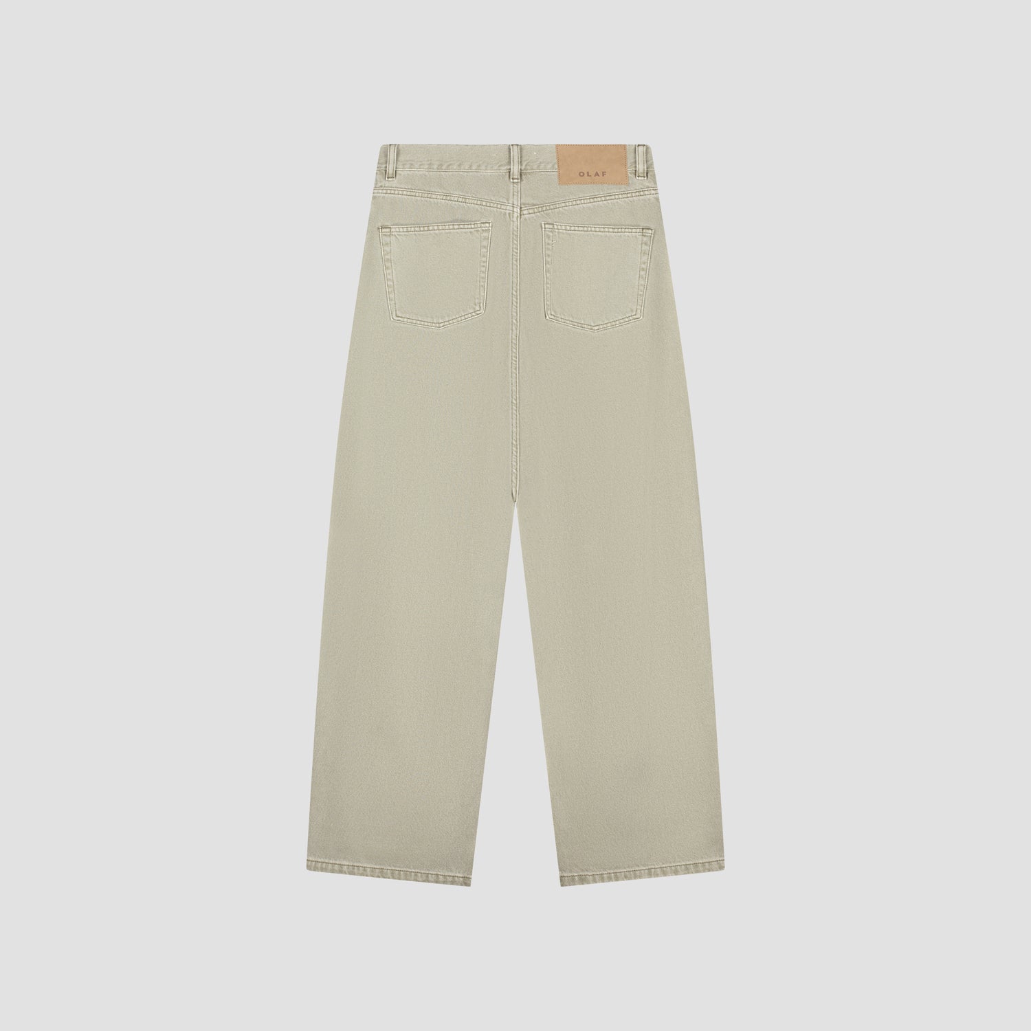 Monogram Barrel Leg Denim Pant - Treehouse