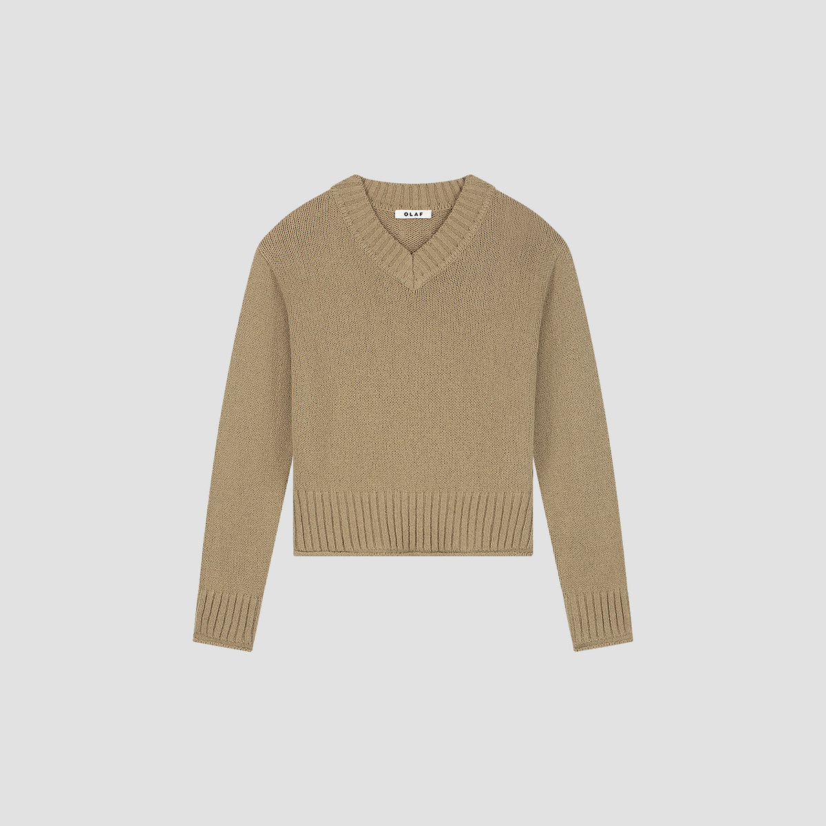 Knitted V-Neck - Treehouse