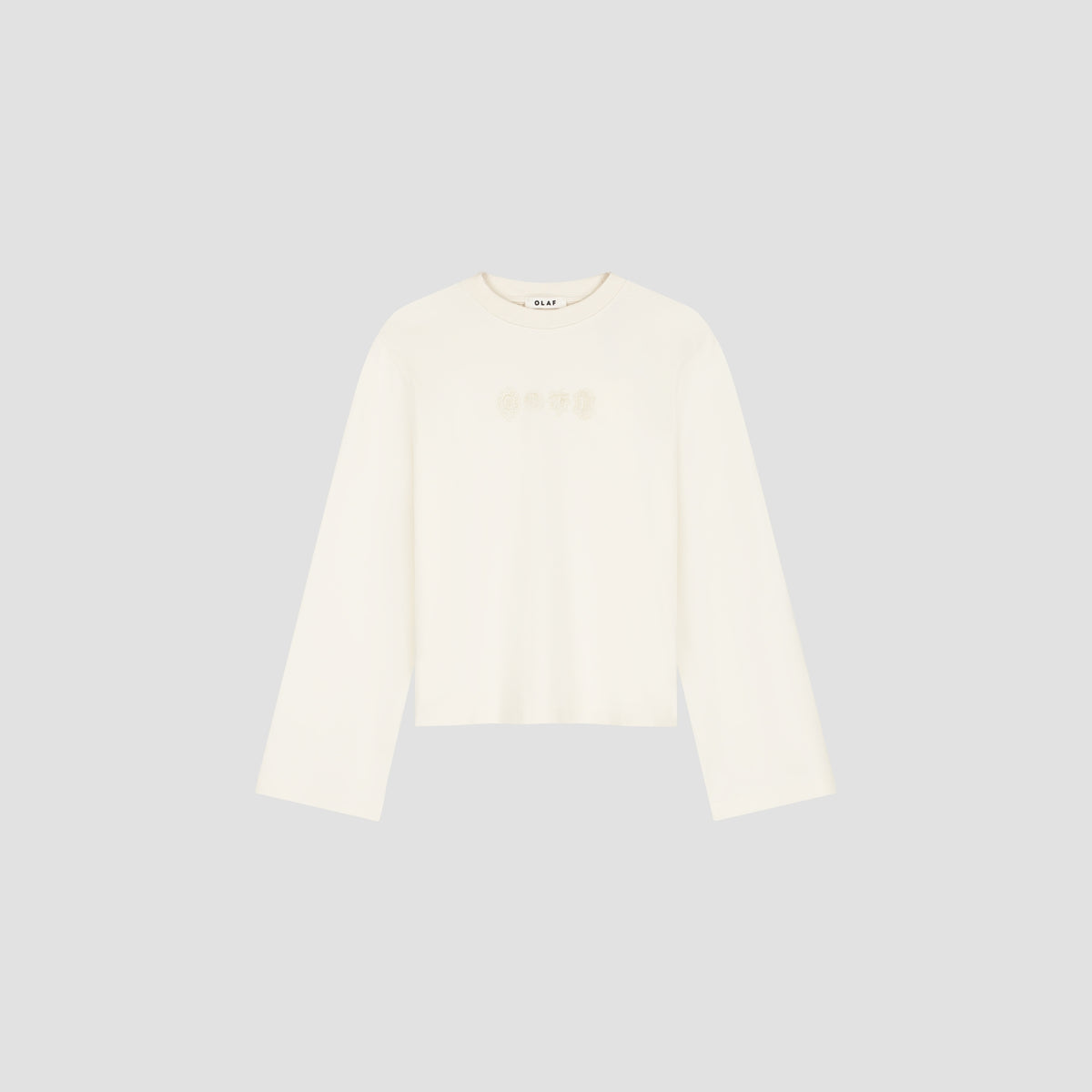 OLAF DOILY LS TEE | OFF WHITE
