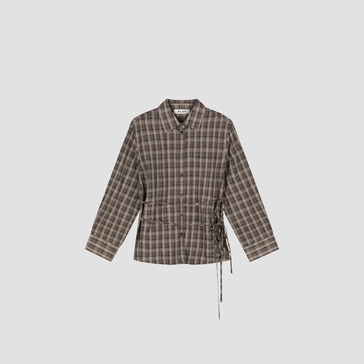 TIE CHECK SHIRT | CHECK