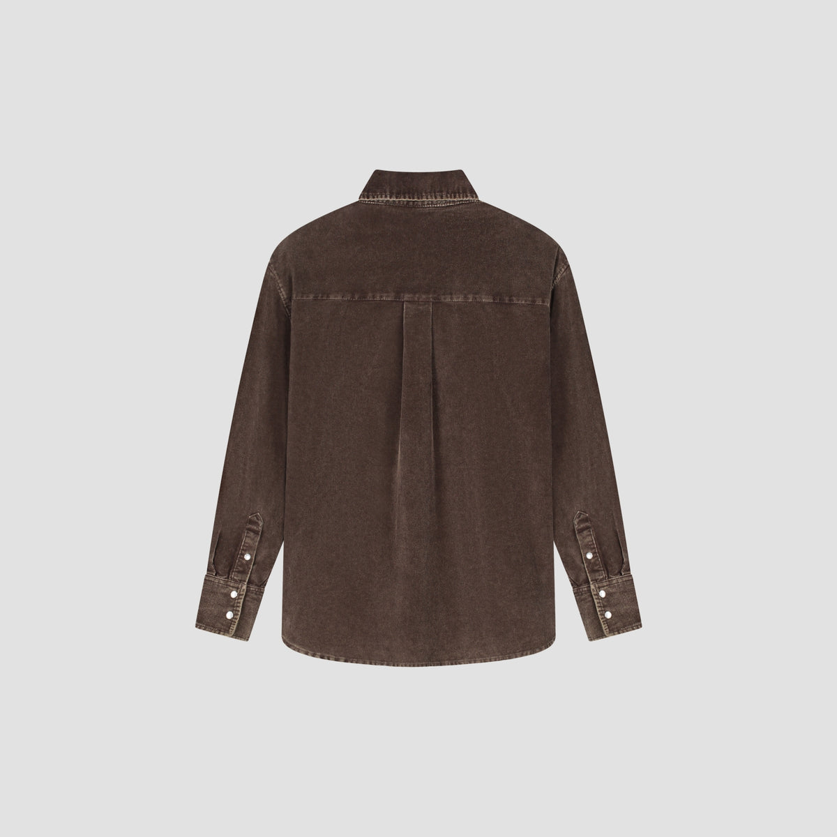 WASHED CORDUROY OVERSIZED SHIRT | BRACKEN