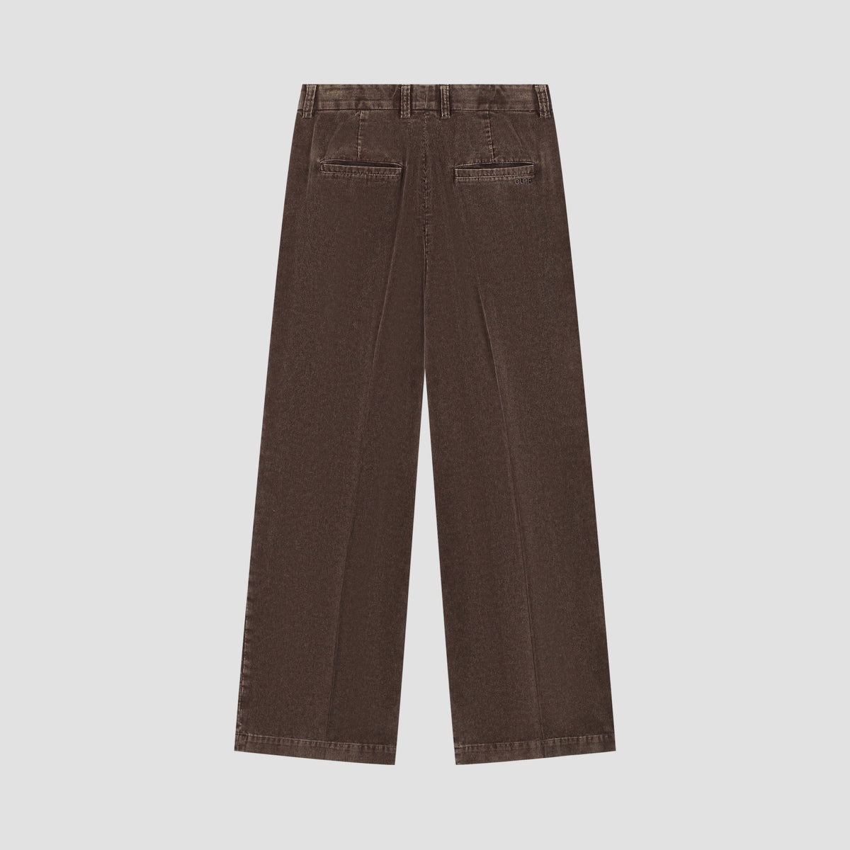 WASHED CORDUROY TAILORED TROUSERS | BRACKEN