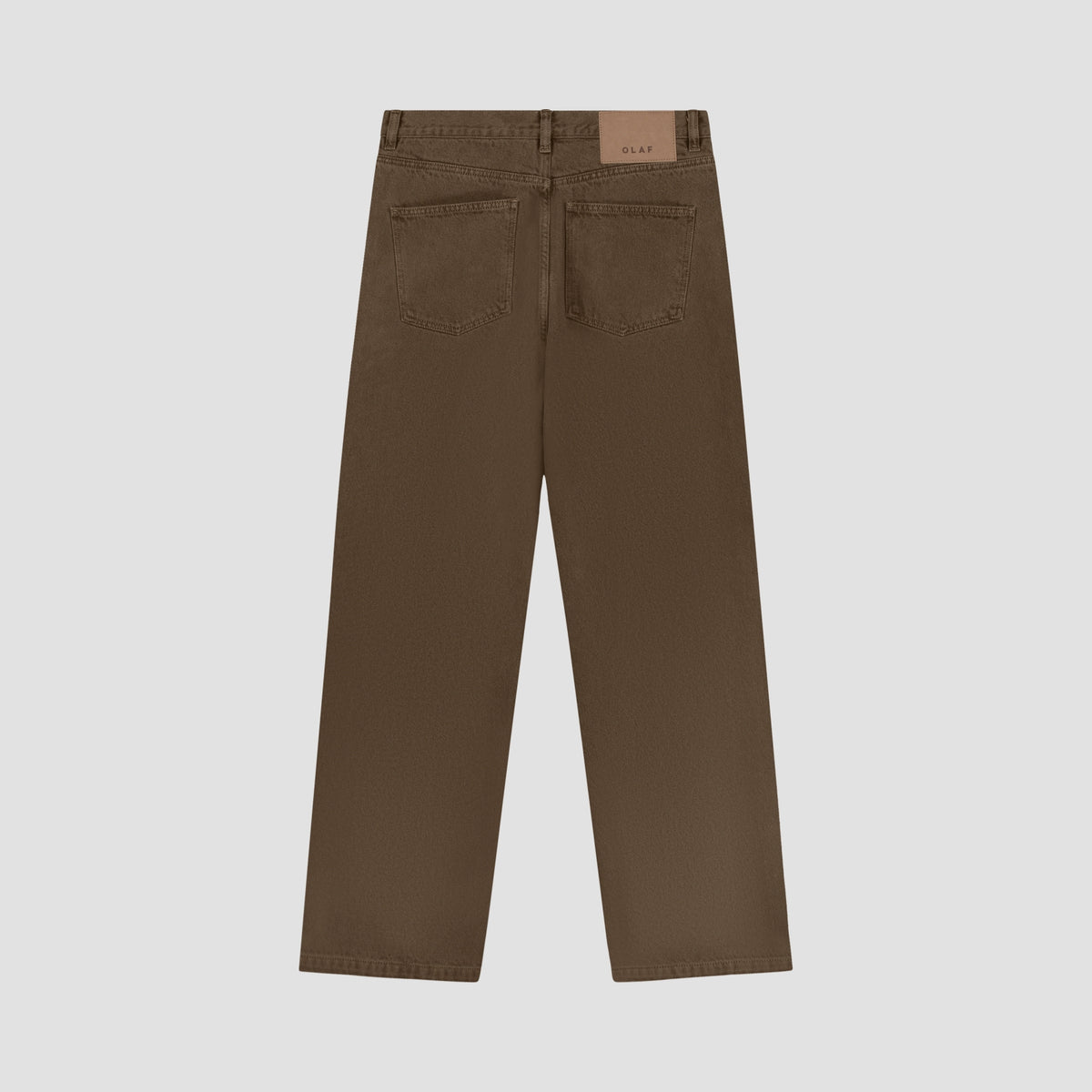 WASHED TWILL REGULAR PANT | BRACKEN
