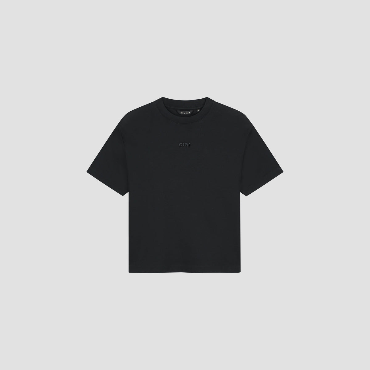 RETRO LOGO BOXY TEE | BLACK