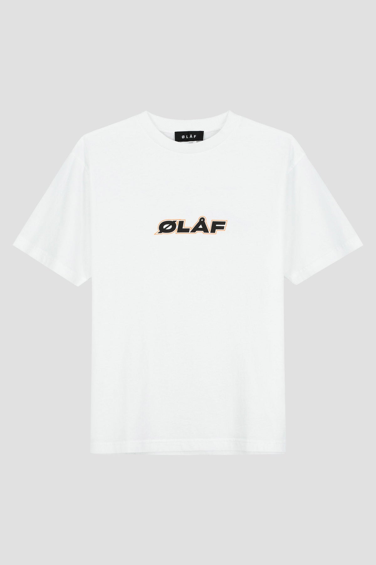 OLAF ITALIC TEE | OPTICAL WHITE