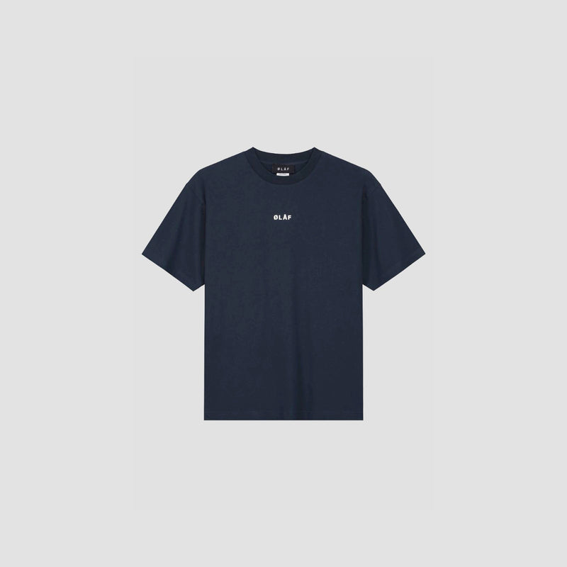 Block Tee - Navy