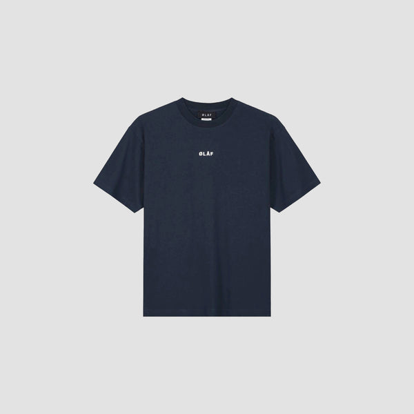 Block Tee - Navy