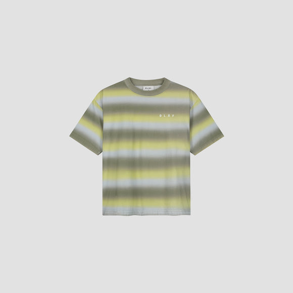 WMN Cropped STP Face Tee - Green / Lime