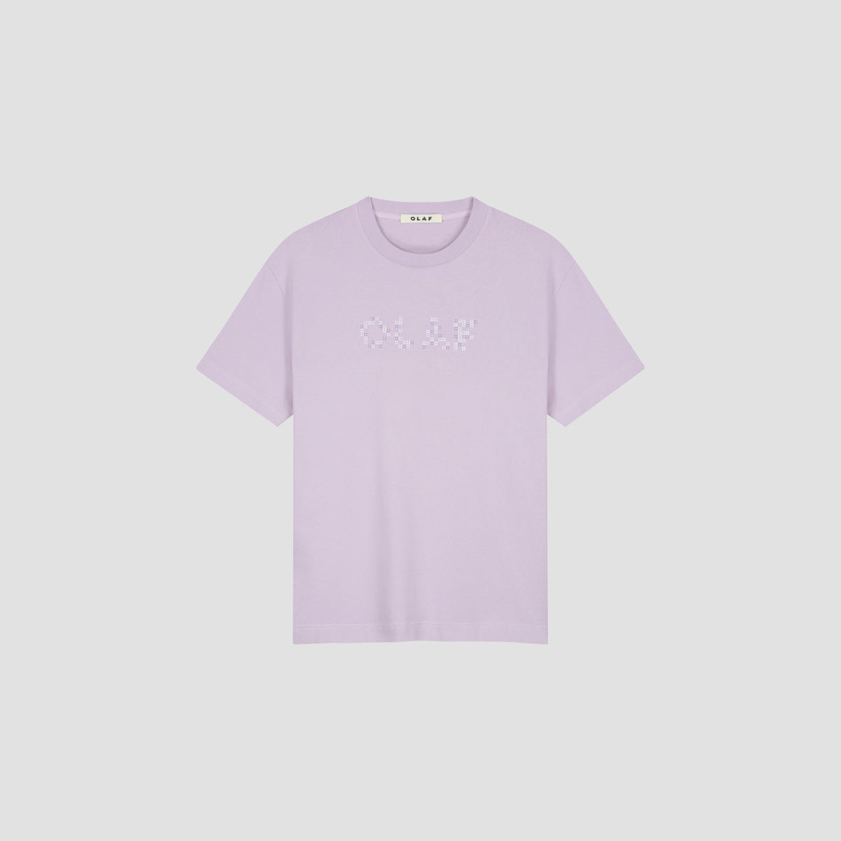 DOTTED RETRO LOGO TEE | PURPLE