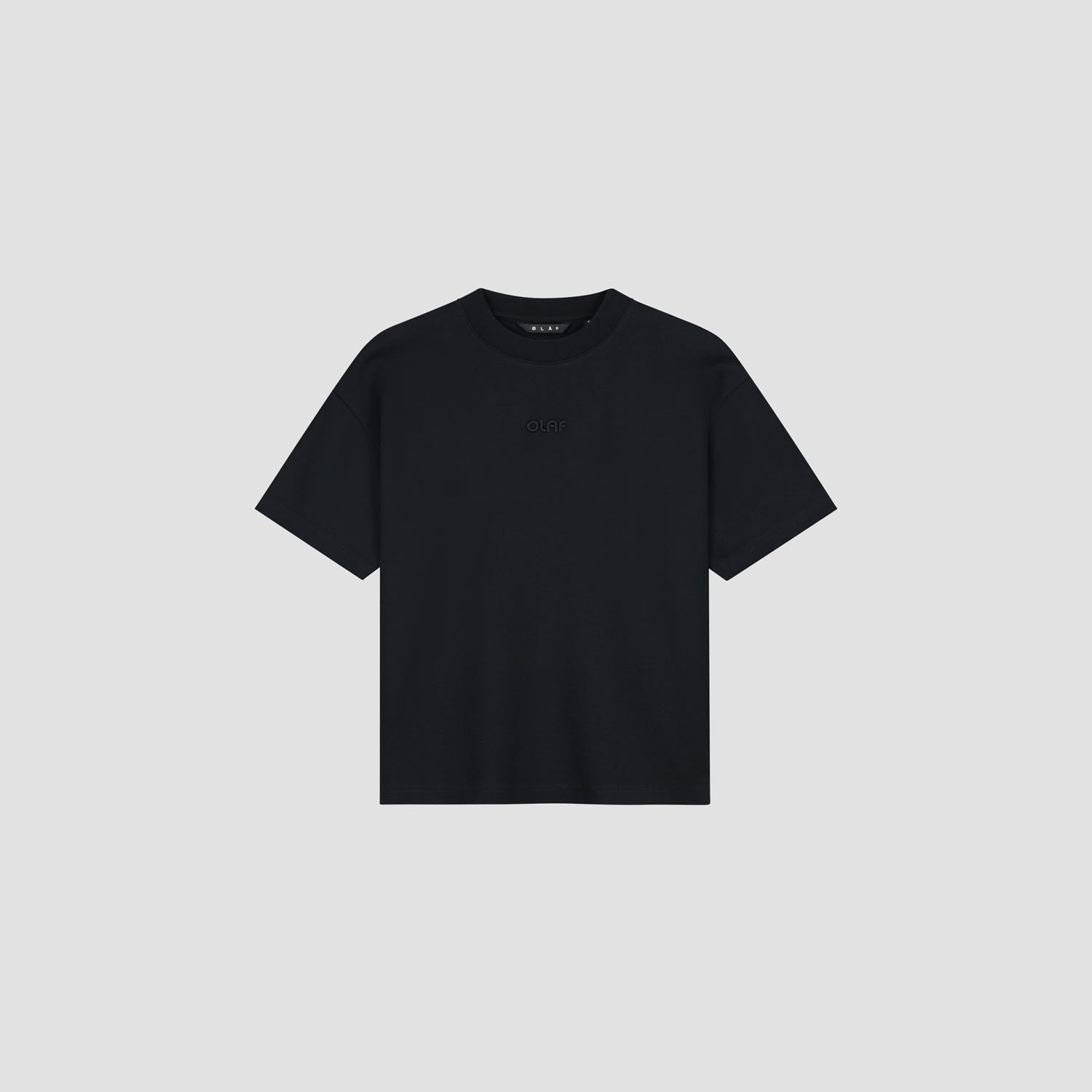 Retro Logo Boxy Tee - Black