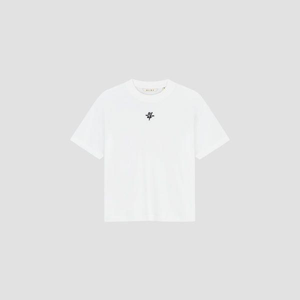 Monogram Regular Tee - Optical White