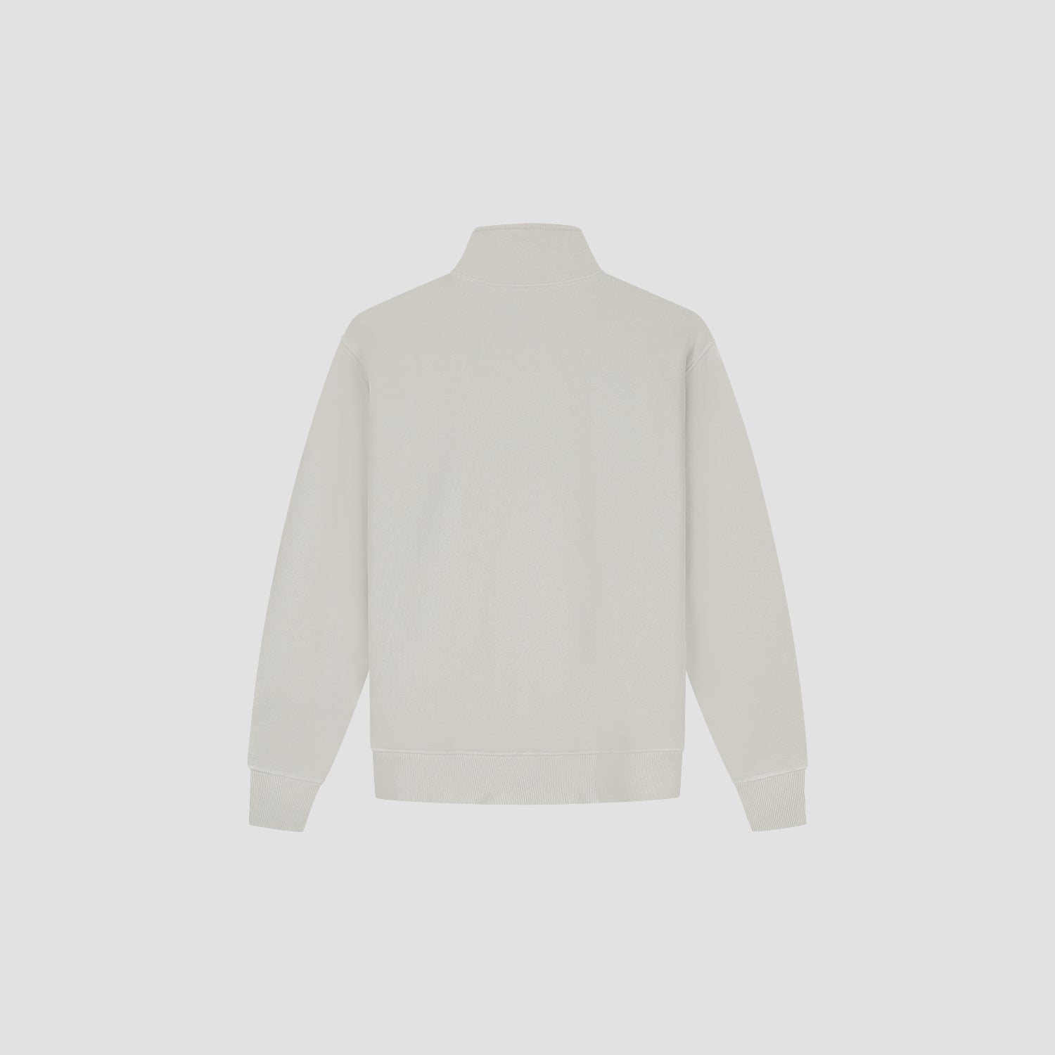 Signature Zip Mock - Cement
