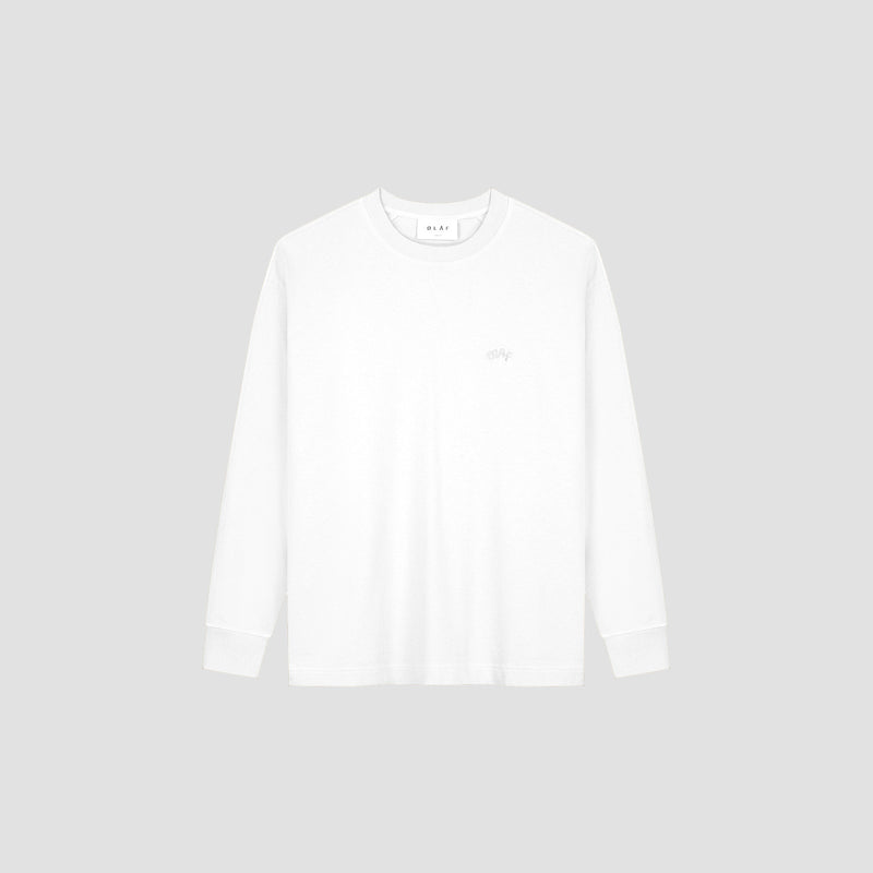 Signature LS Tee - Optical White