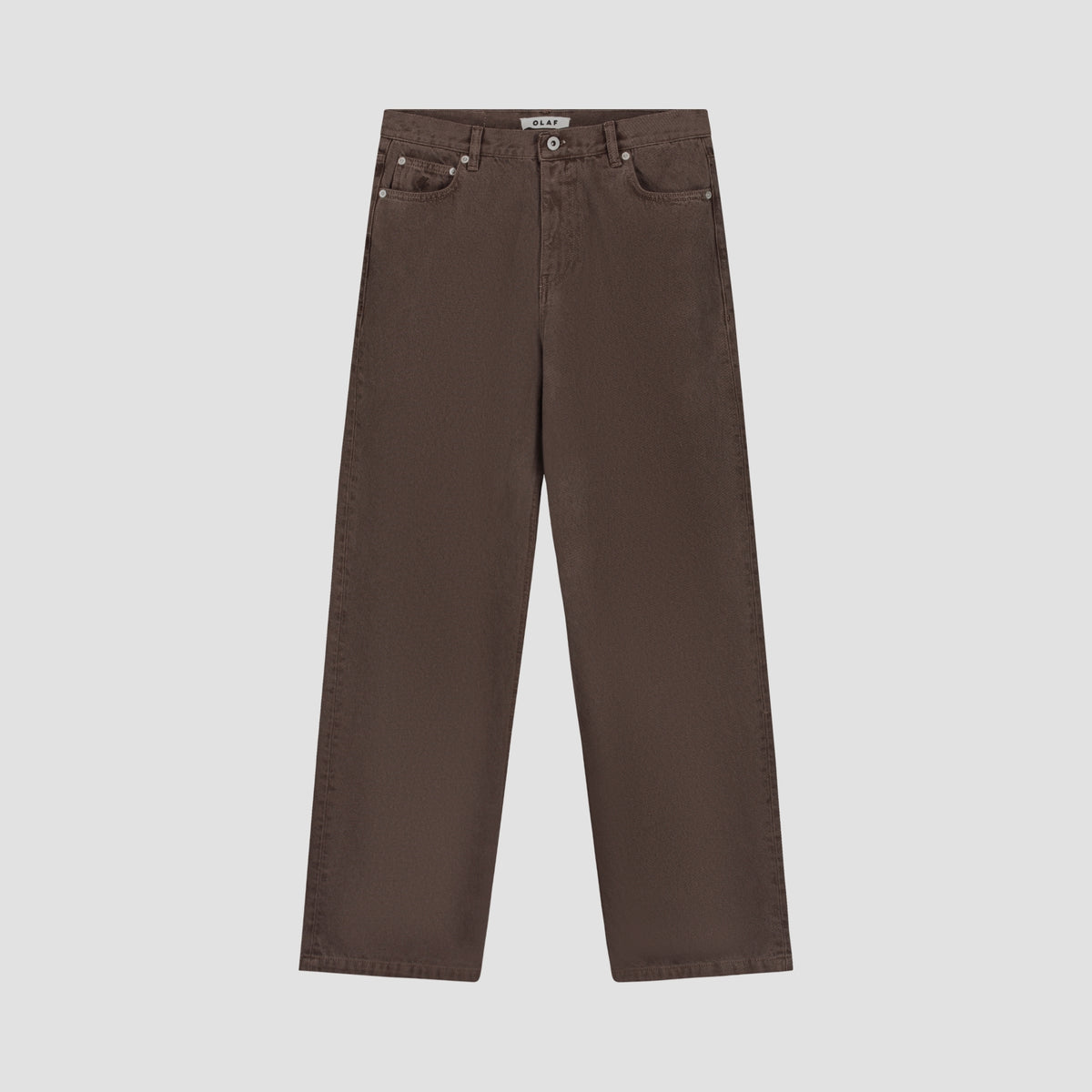 WASHED TWILL DENIM PANT | BRACKEN